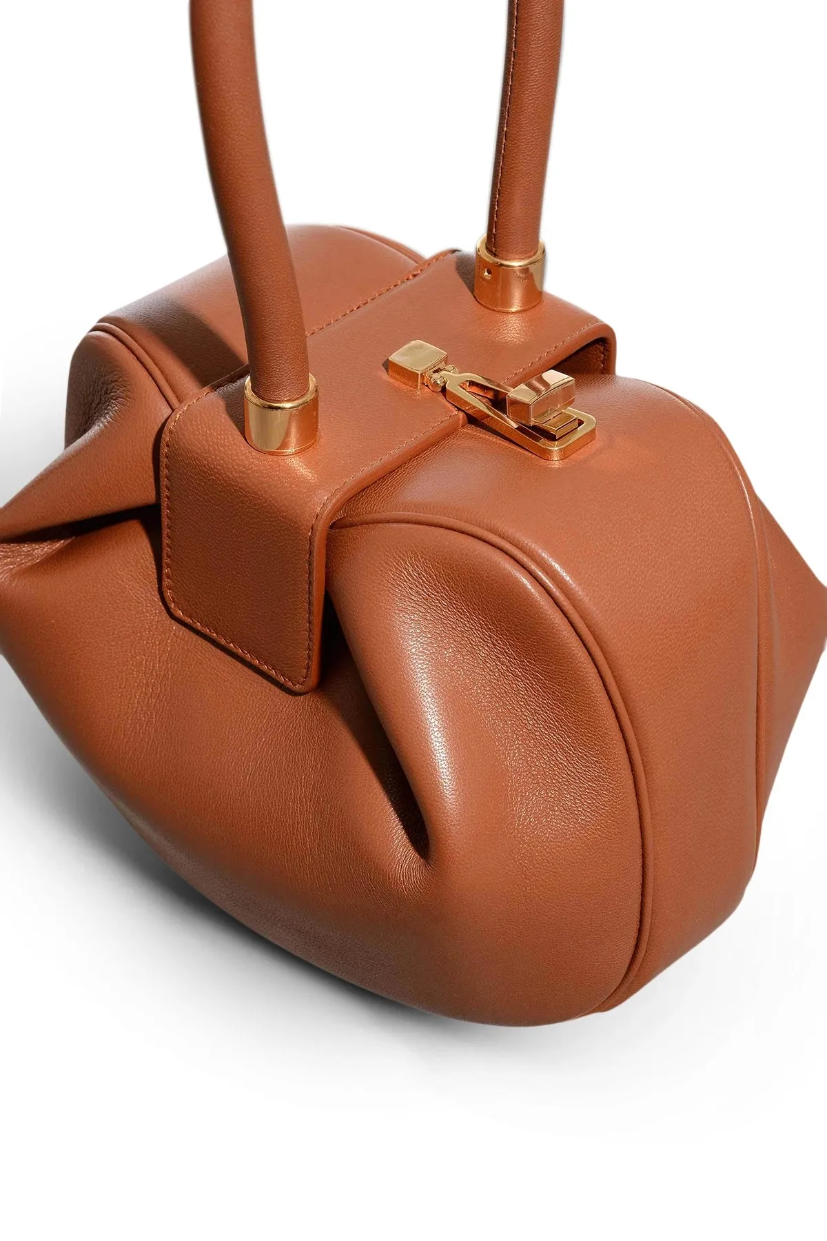 Nina Bag in Cognac Nappa Leather