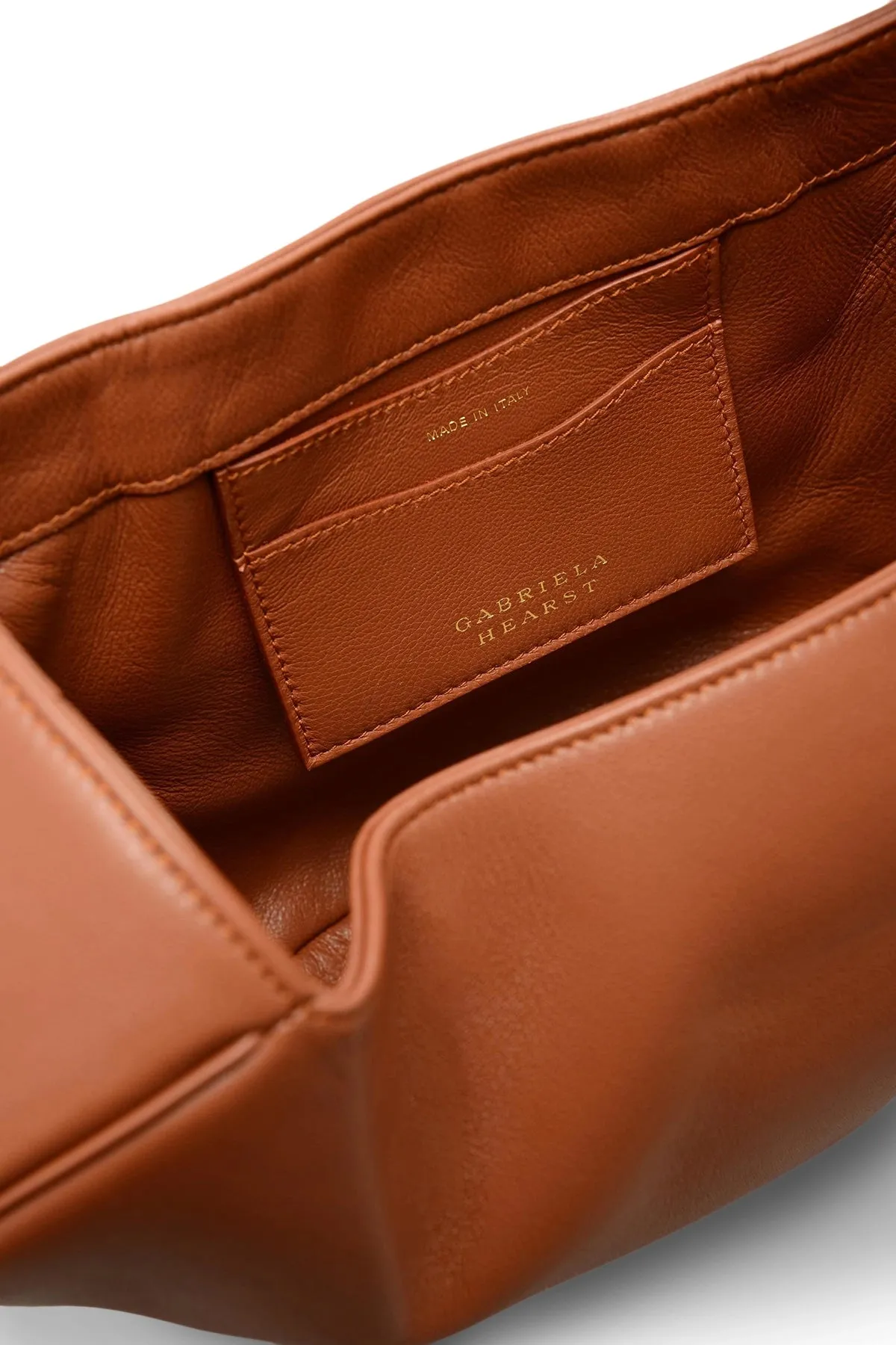 Nina Bag in Cognac Nappa Leather