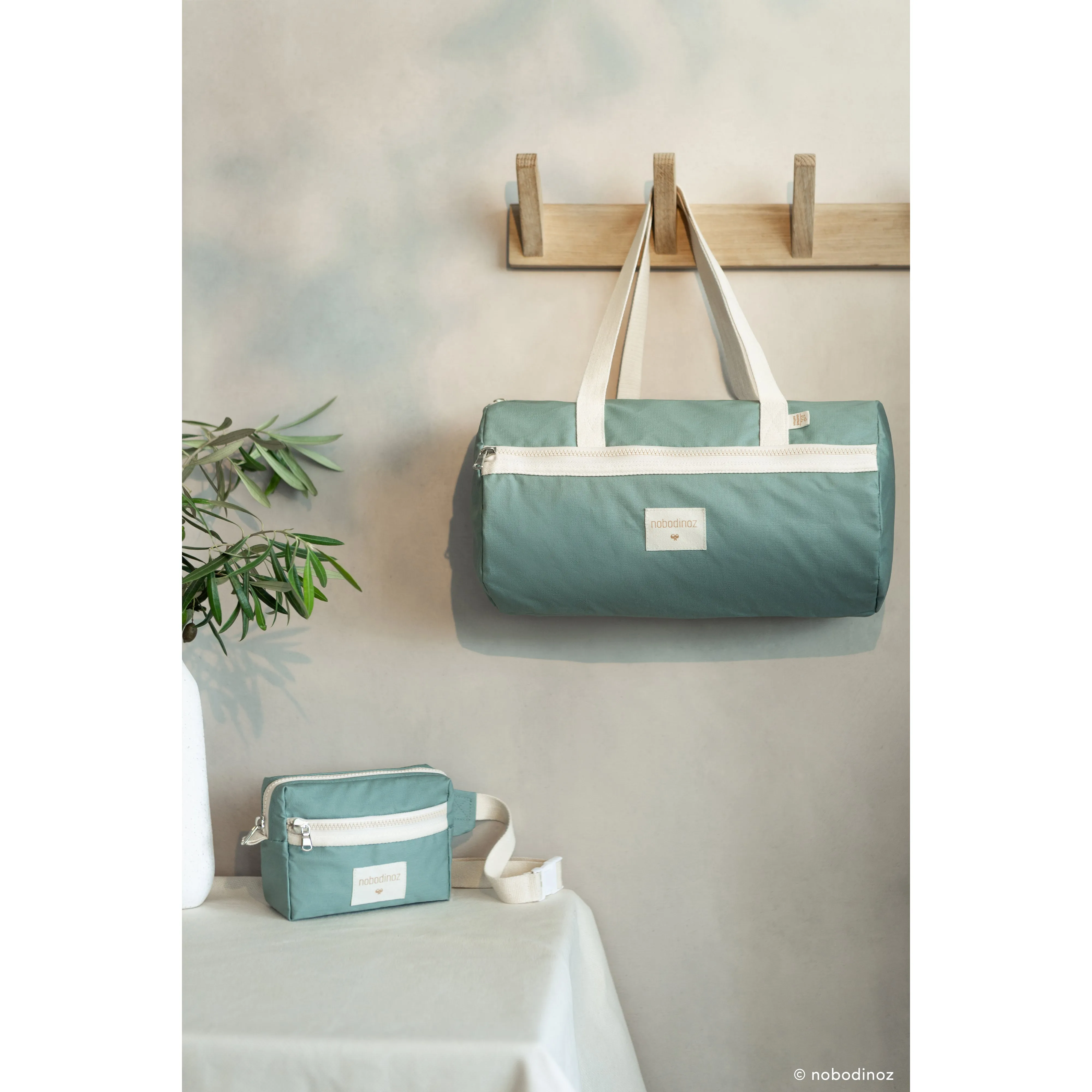 nobodinoz Sunshine Fanny Pack Eden Green