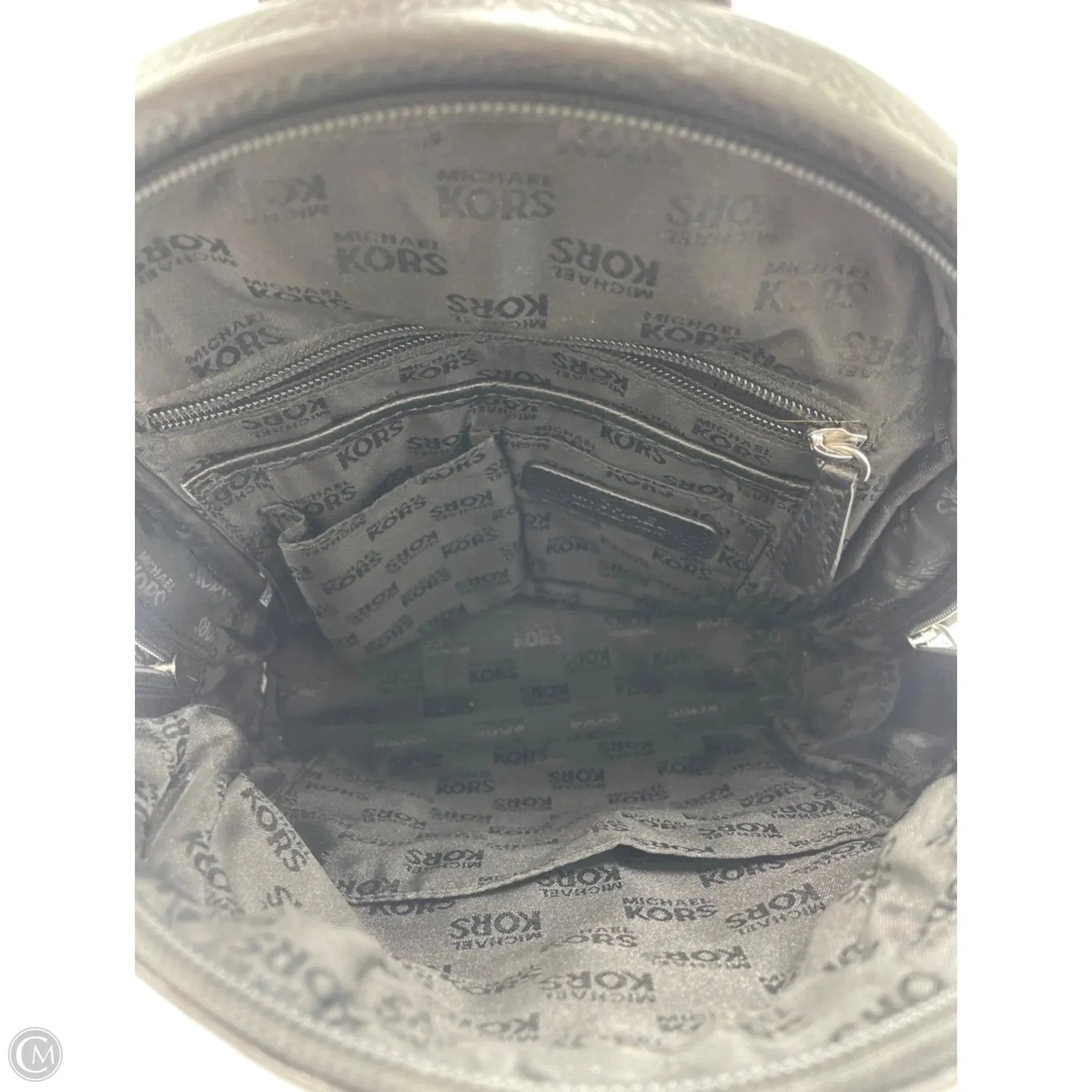 Pebbled Leather Backpack Designer By Michael Kors