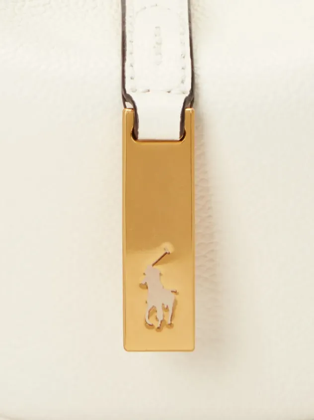 Polo Ralph Lauren Polo ID leather mini shoulder bag