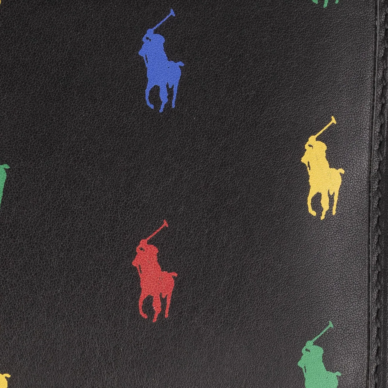 Polo Ralph Lauren Small Leather PP Card Case Black