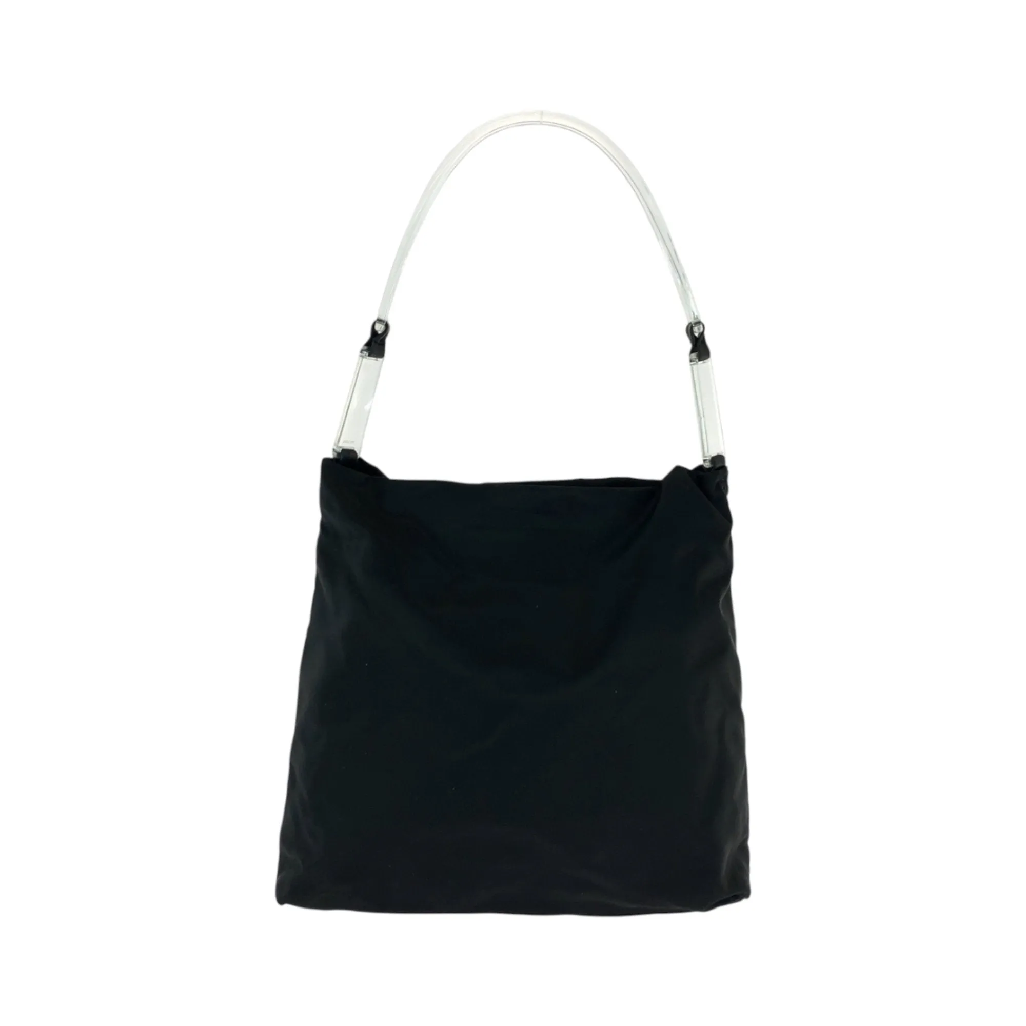 Prada Clear Nylon Shoulder Bag (Pre-Owned)