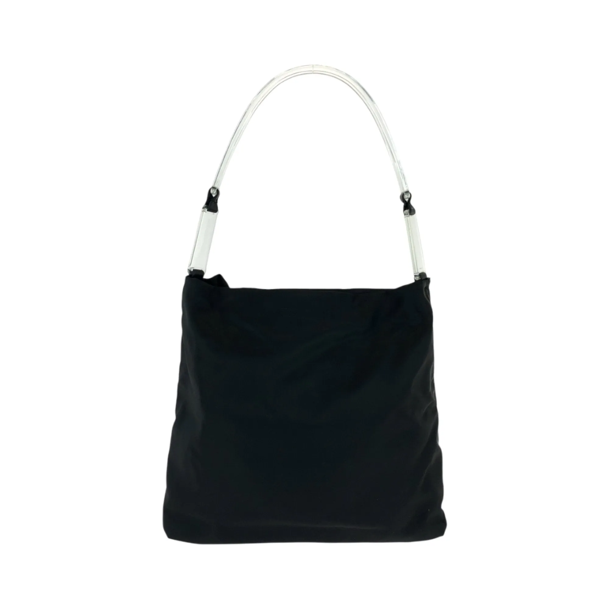 Prada Clear Nylon Shoulder Bag (Pre-Owned)