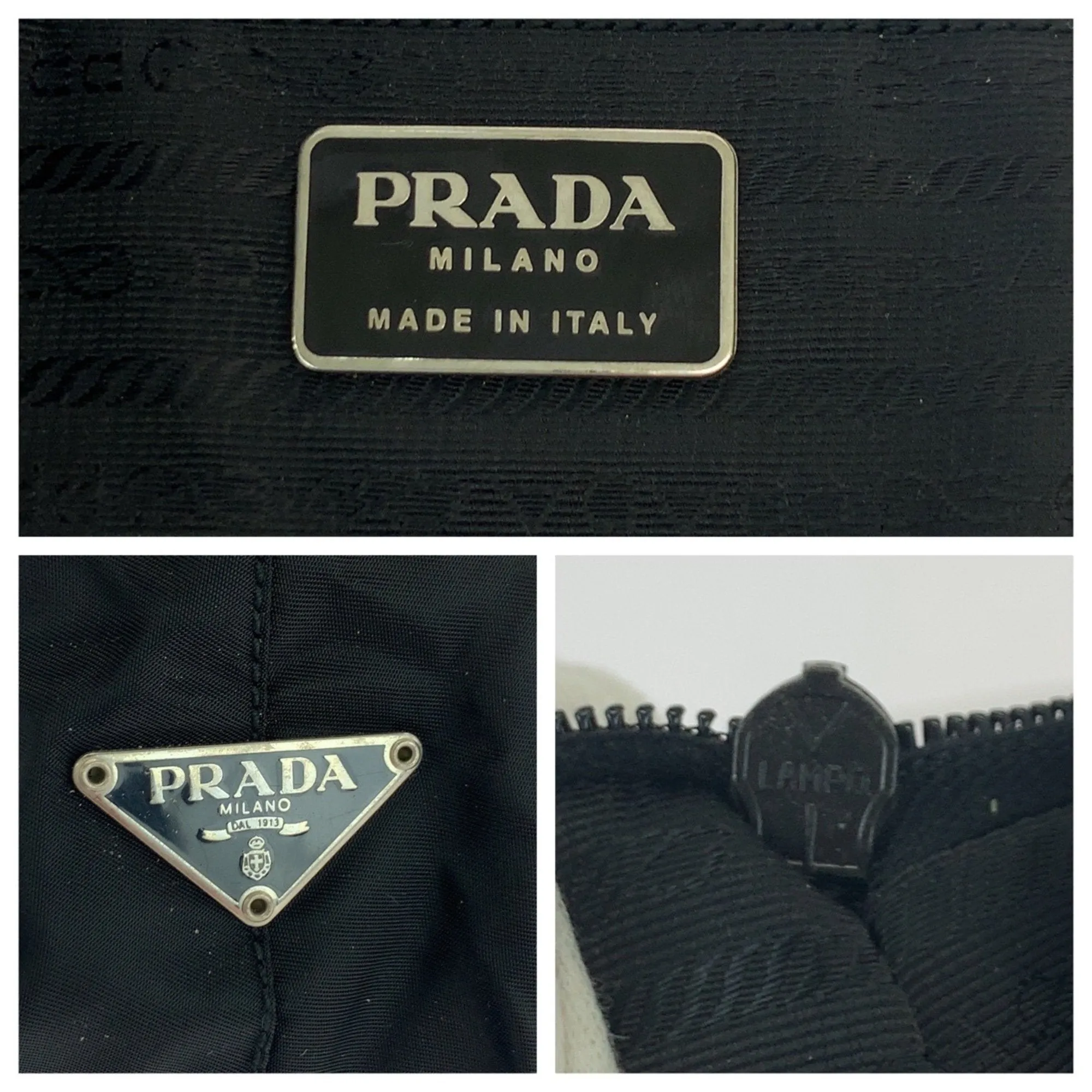 Prada Clear Nylon Shoulder Bag (Pre-Owned)