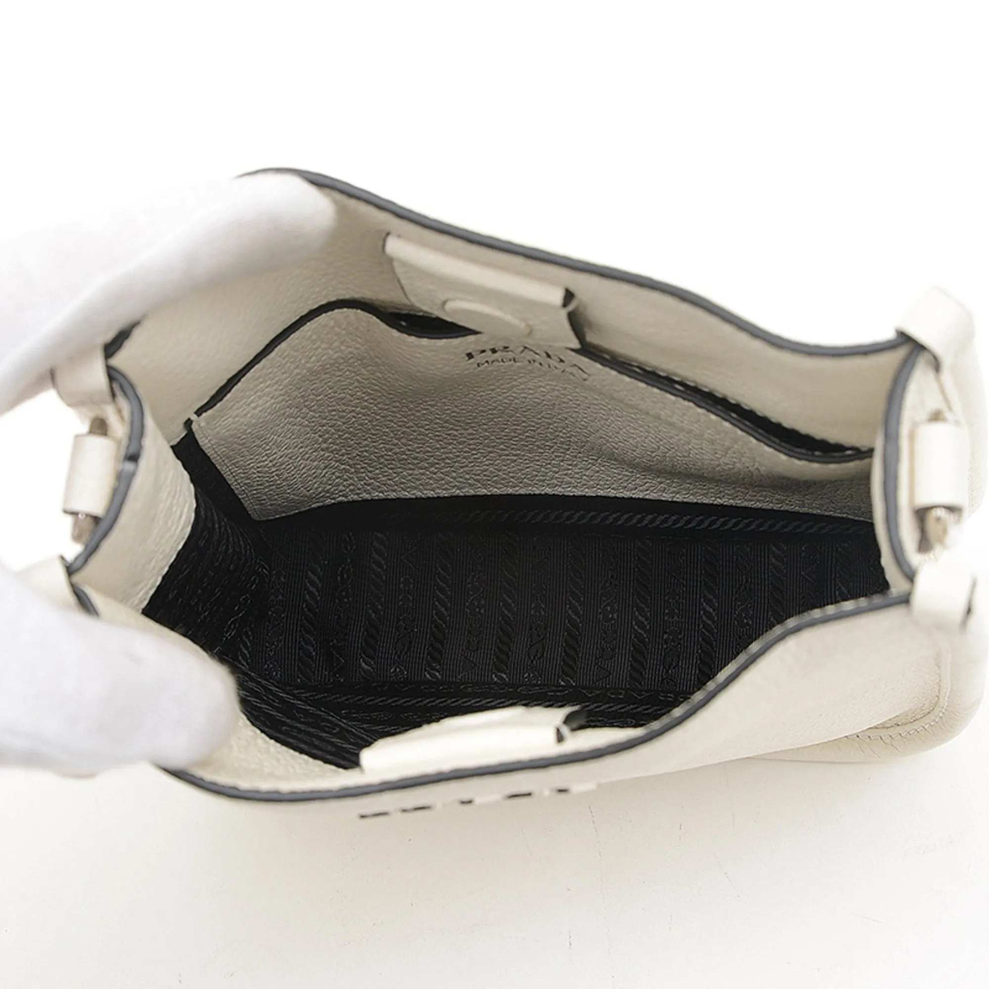 Prada Leather Shoulder Bag (Pre-Owned)