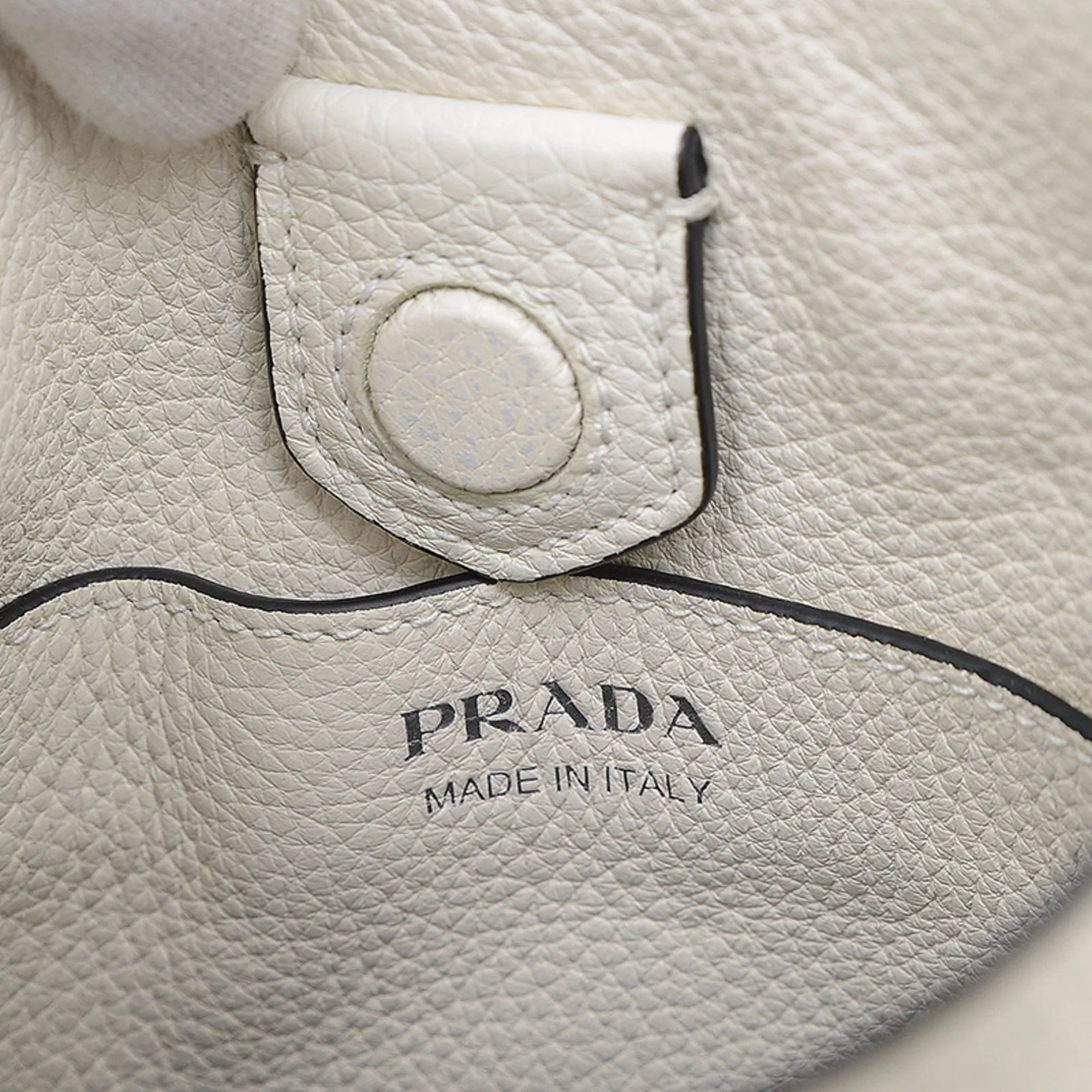 Prada Leather Shoulder Bag (Pre-Owned)