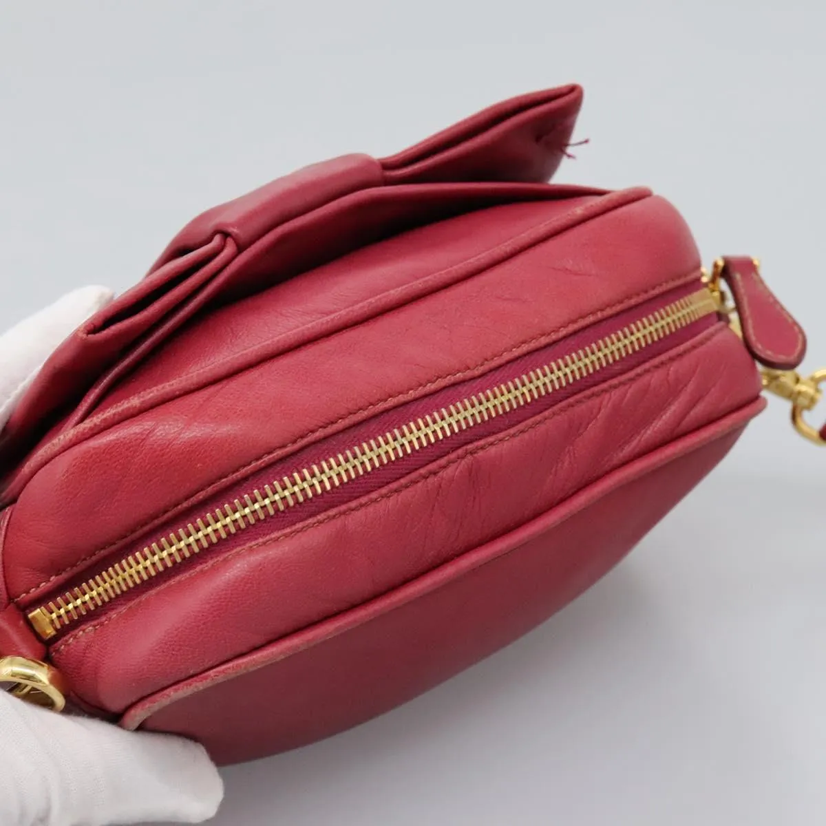 Prada Leather Shoulder Bag (Pre-Owned)
