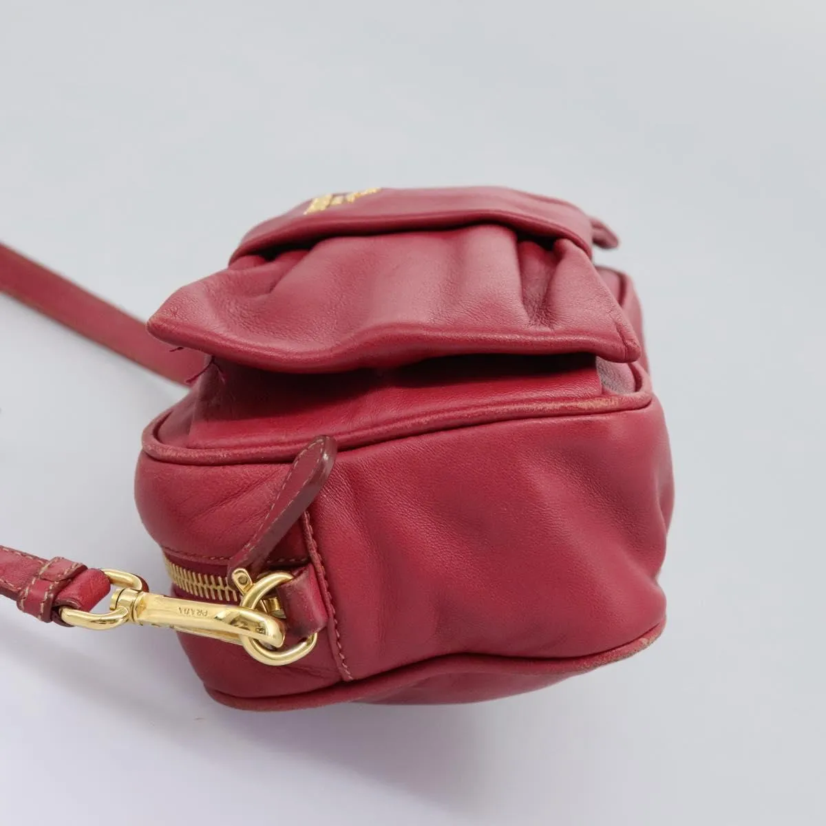 Prada Leather Shoulder Bag (Pre-Owned)