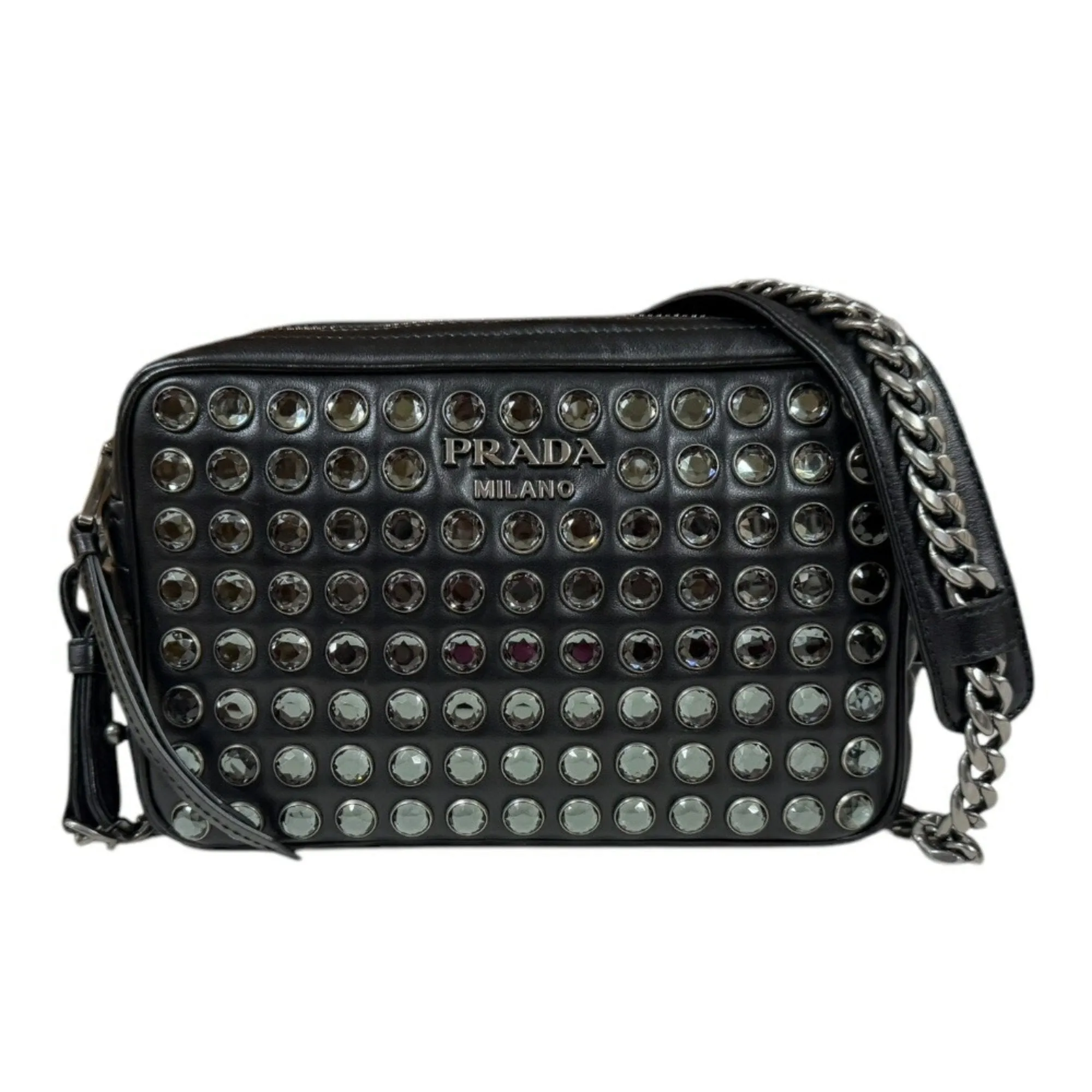 Prada Leather Shoulder Bag (Pre-Owned)