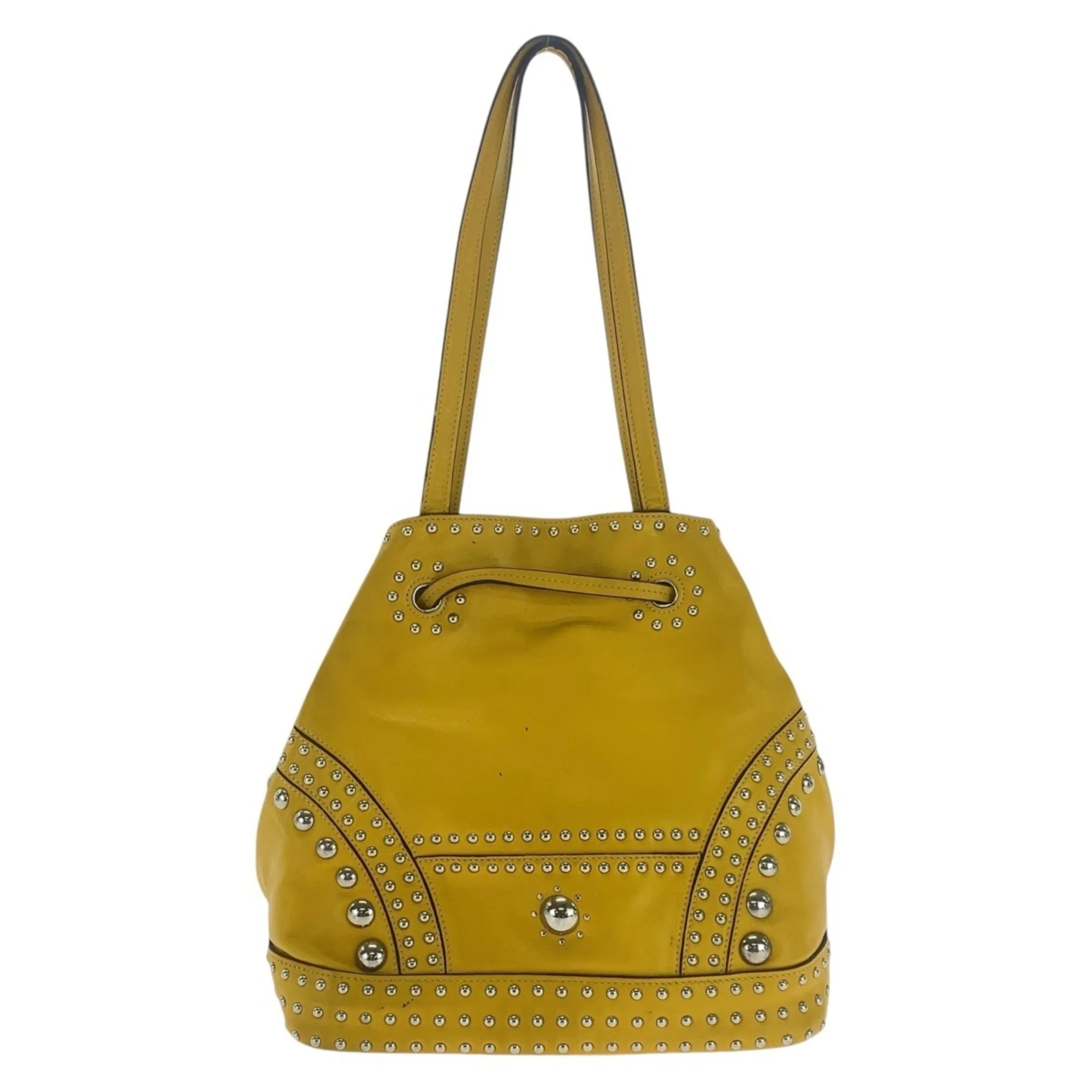 Prada Leather Shoulder Bag (Pre-Owned)