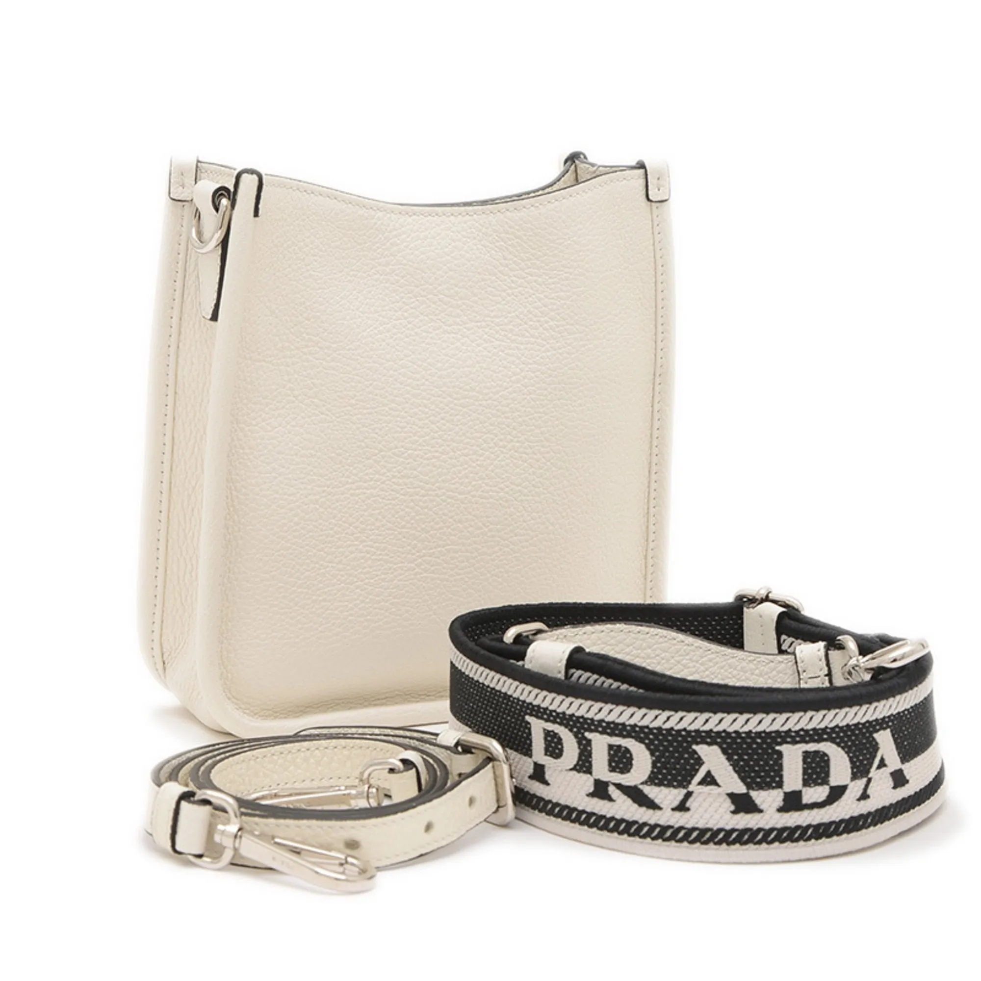 Prada Leather Shoulder Bag (Pre-Owned)