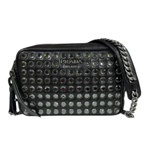 Prada Leather Shoulder Bag (Pre-Owned)