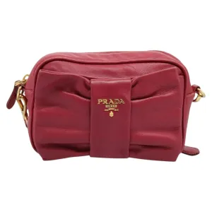 Prada Leather Shoulder Bag (Pre-Owned)