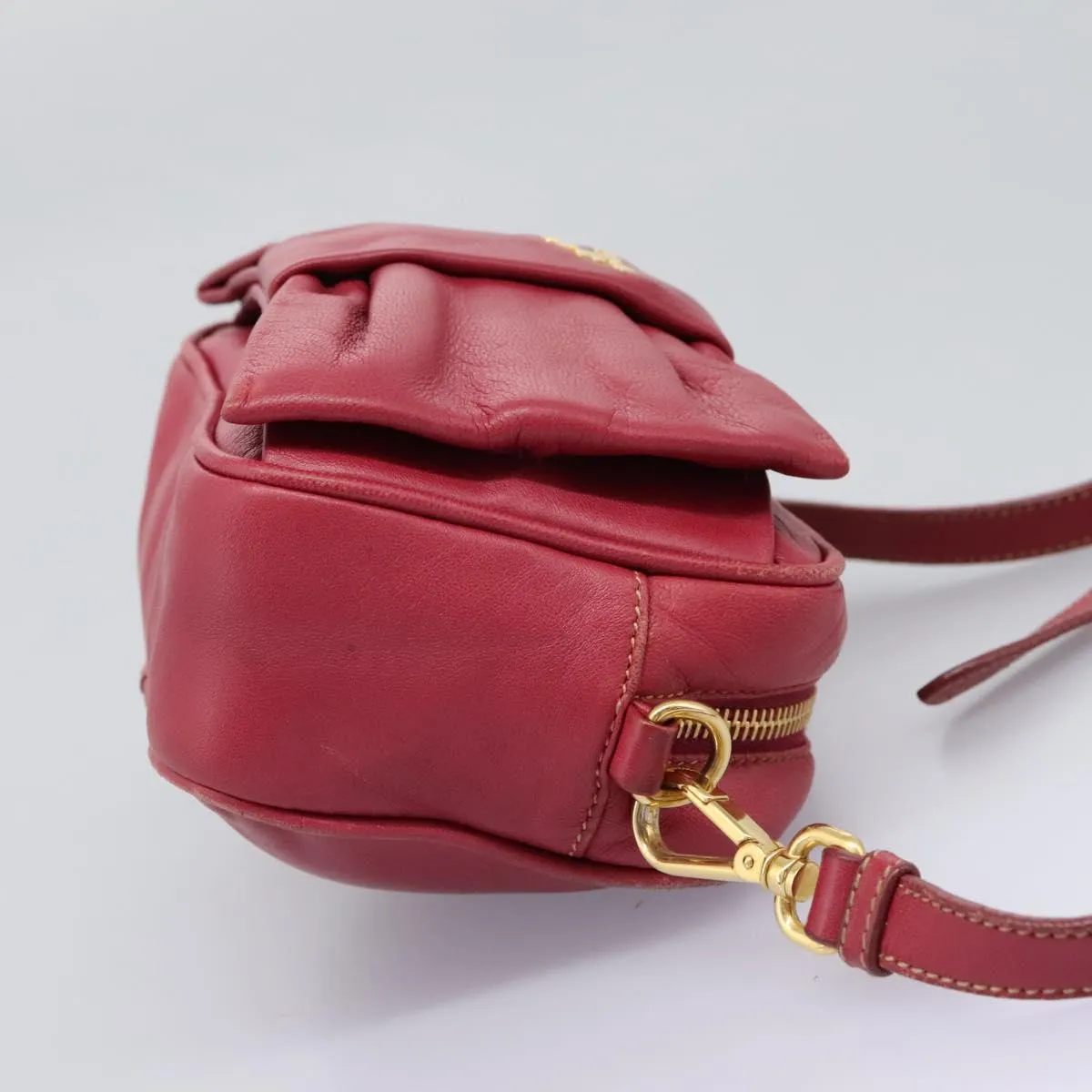Prada Leather Shoulder Bag (Pre-Owned)