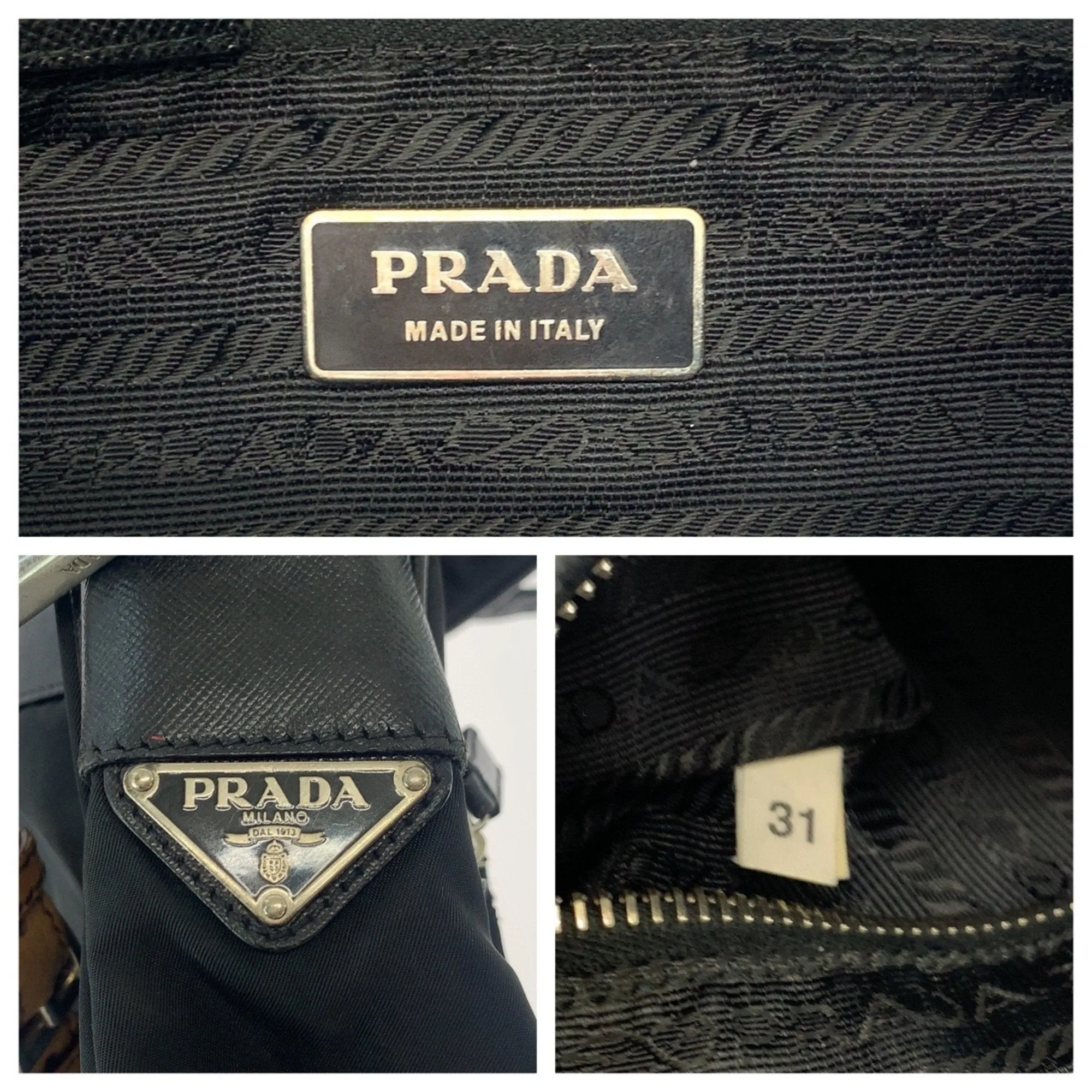 Prada  Nylon Shoulder Bag (Pre-Owned)