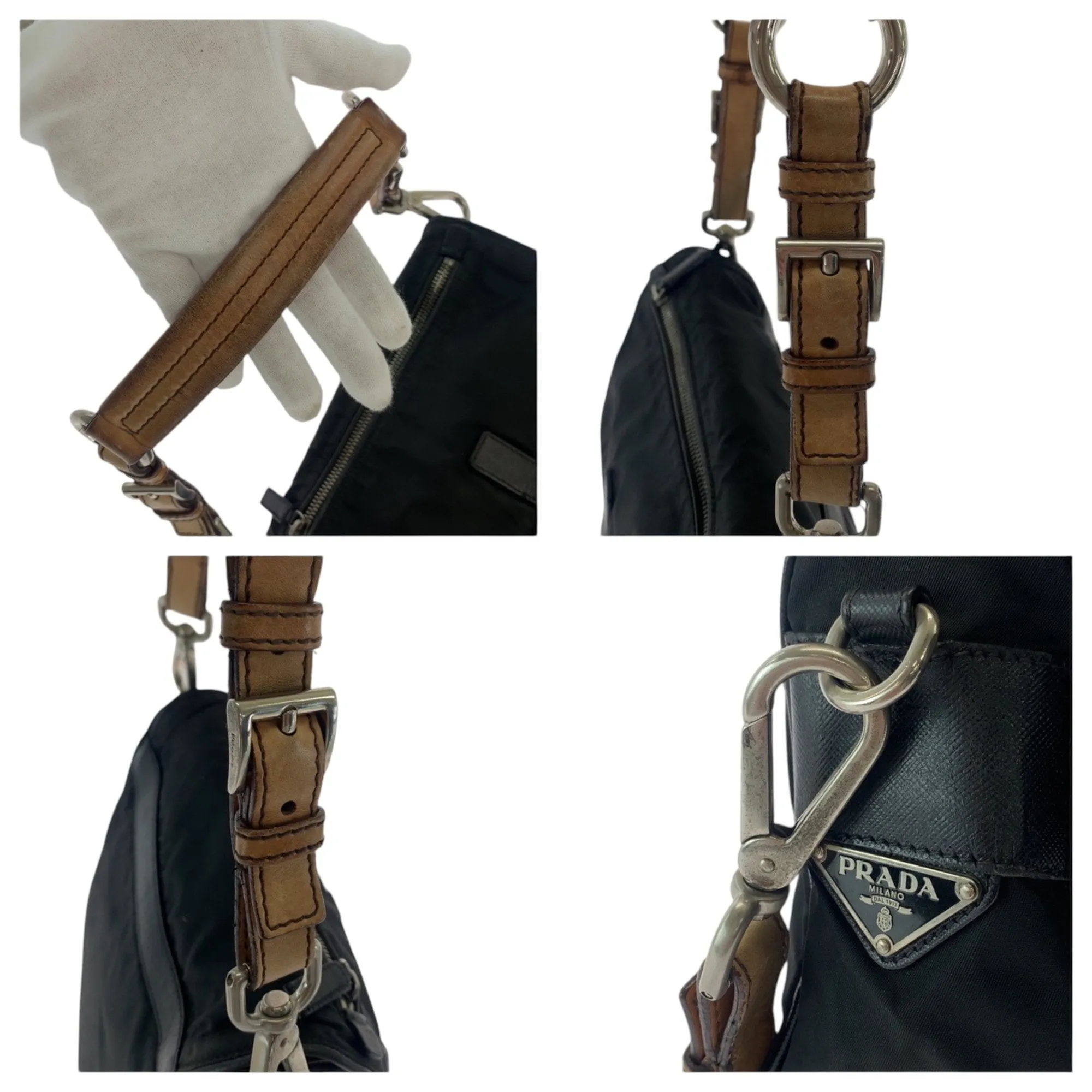 Prada  Nylon Shoulder Bag (Pre-Owned)