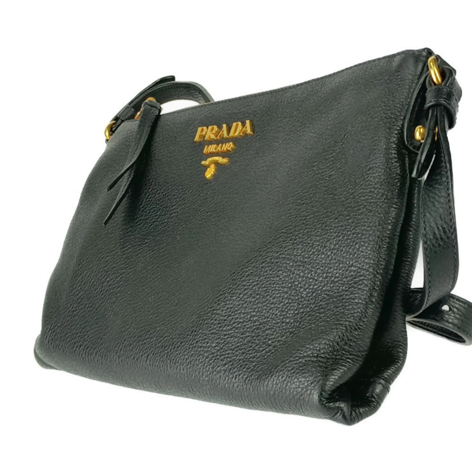 Prada Vitello Daino Shoulder Bag (Pre-Owned)