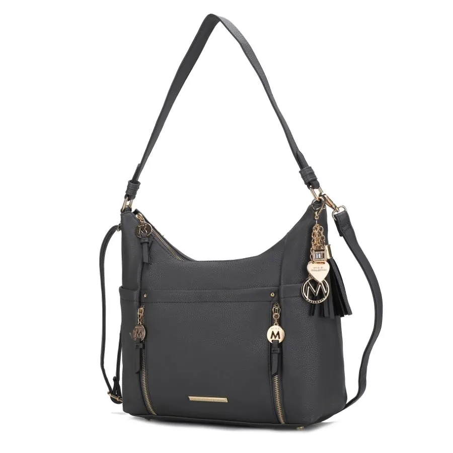 Ruby Vegan Leather Womens Shoulder Handbag