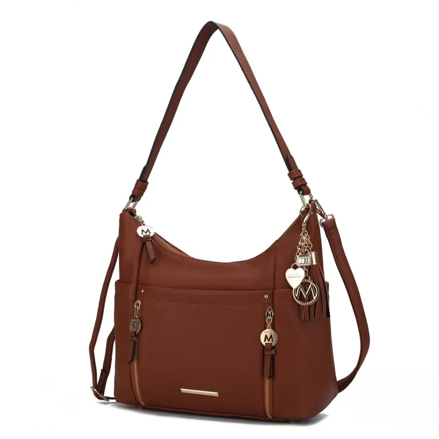 Ruby Vegan Leather Womens Shoulder Handbag