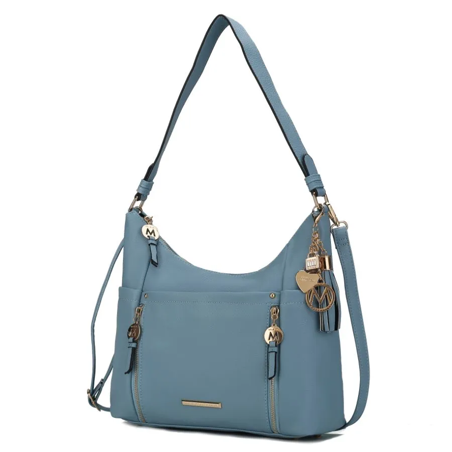 Ruby Vegan Leather Womens Shoulder Handbag
