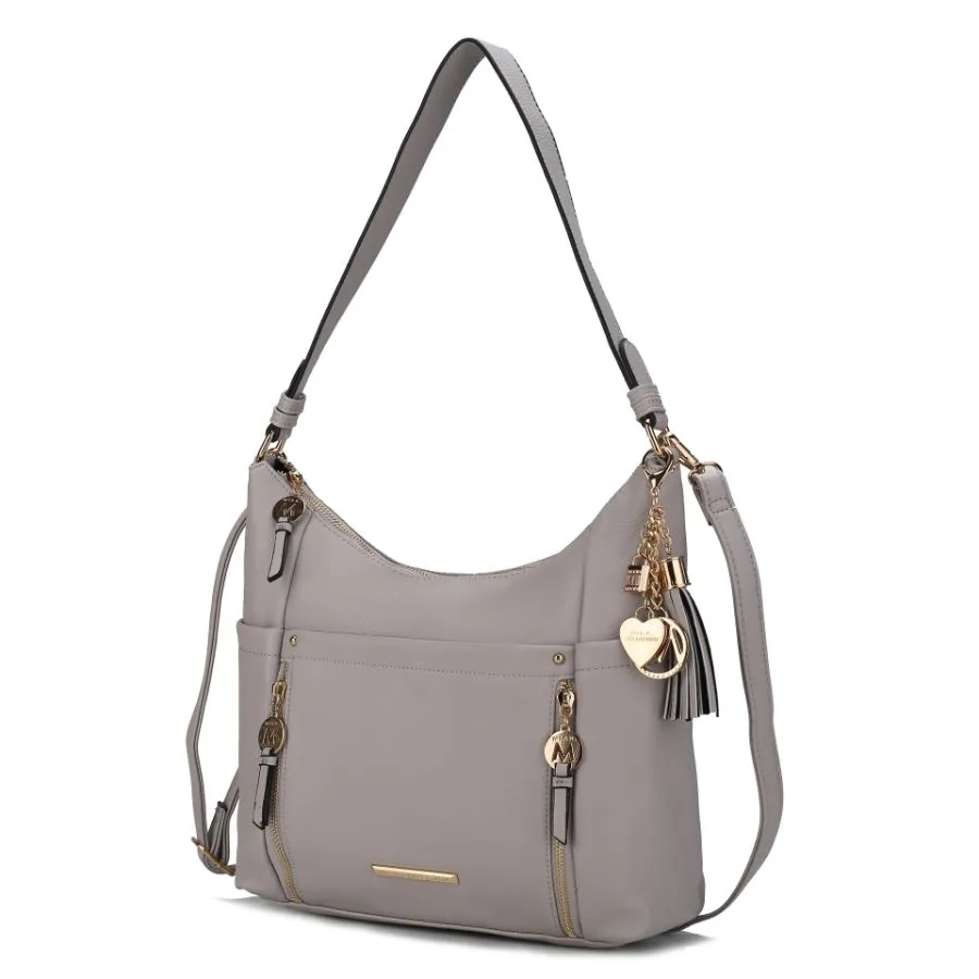 Ruby Vegan Leather Womens Shoulder Handbag