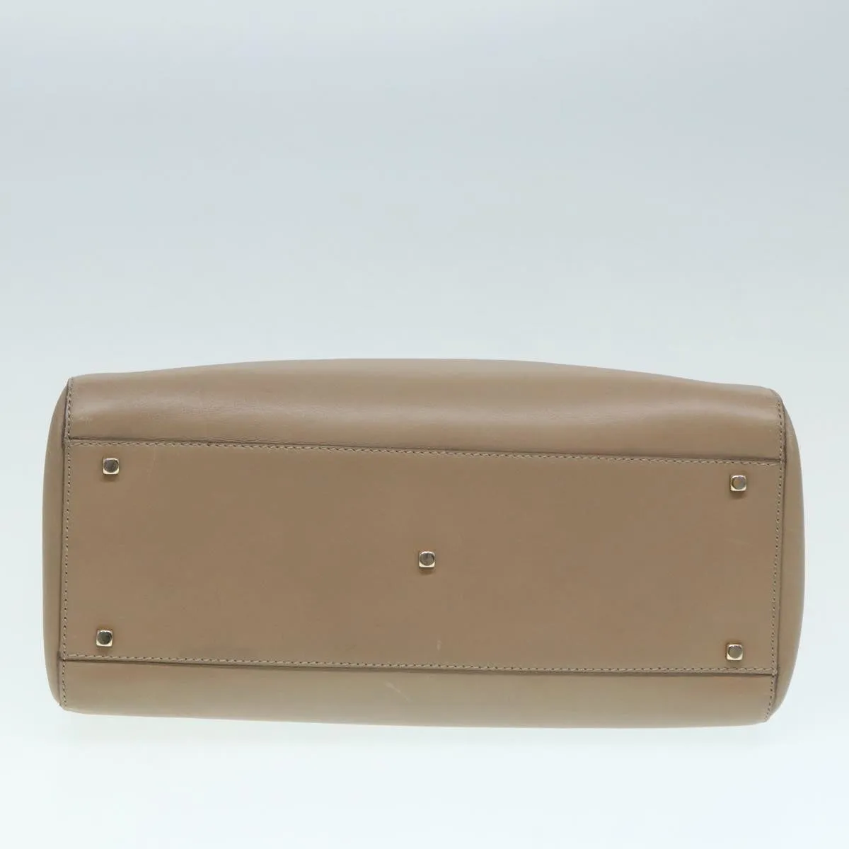 Salvatore Ferragamo Gancini  Leather Shoulder Bag (Pre-Owned)