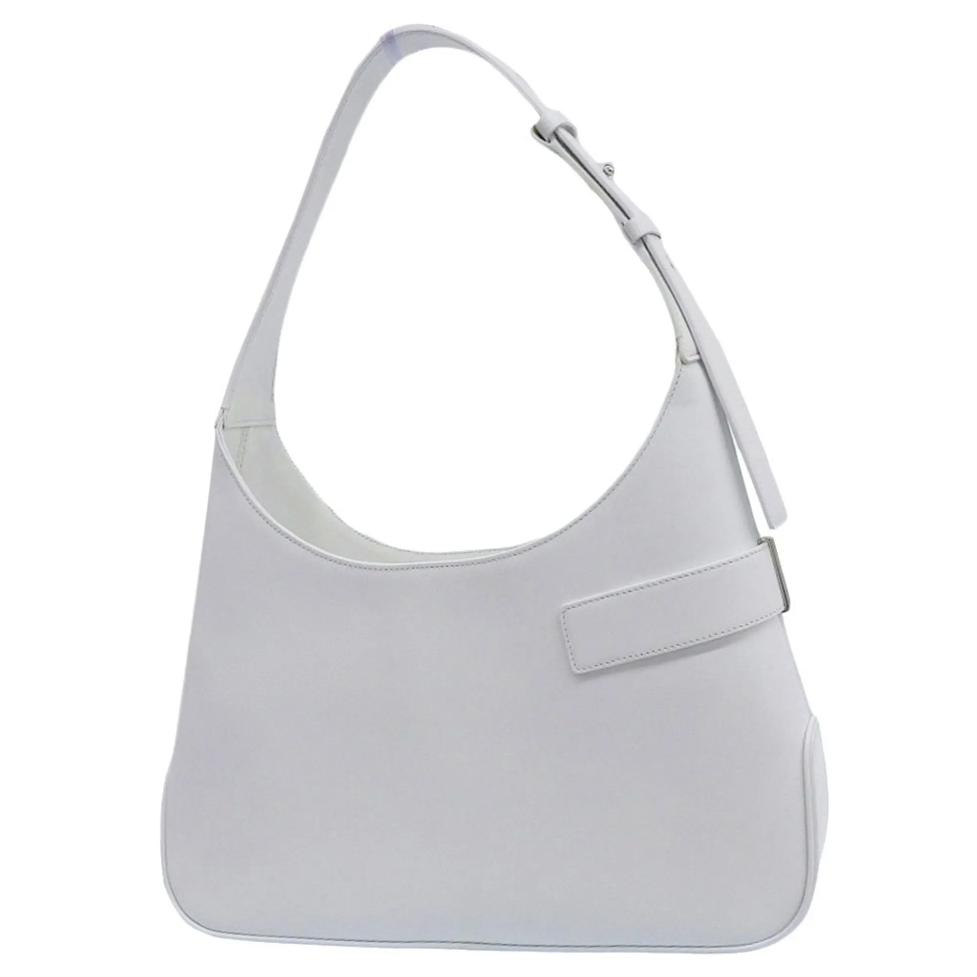 Salvatore Ferragamo Gancini Leather Shoulder Bag (Pre-Owned)