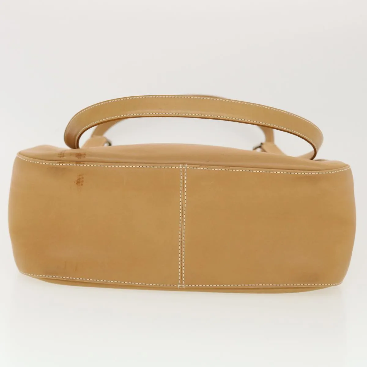 Salvatore Ferragamo Gancini  Leather Shoulder Bag (Pre-Owned)