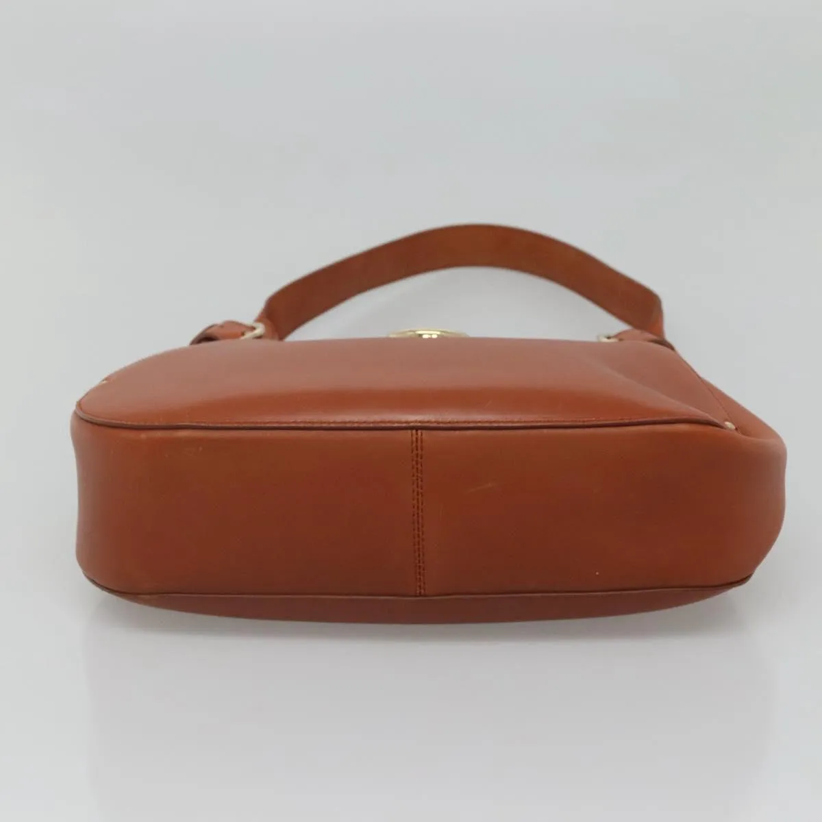 Salvatore Ferragamo Gancini Leather Shoulder Bag (Pre-Owned)