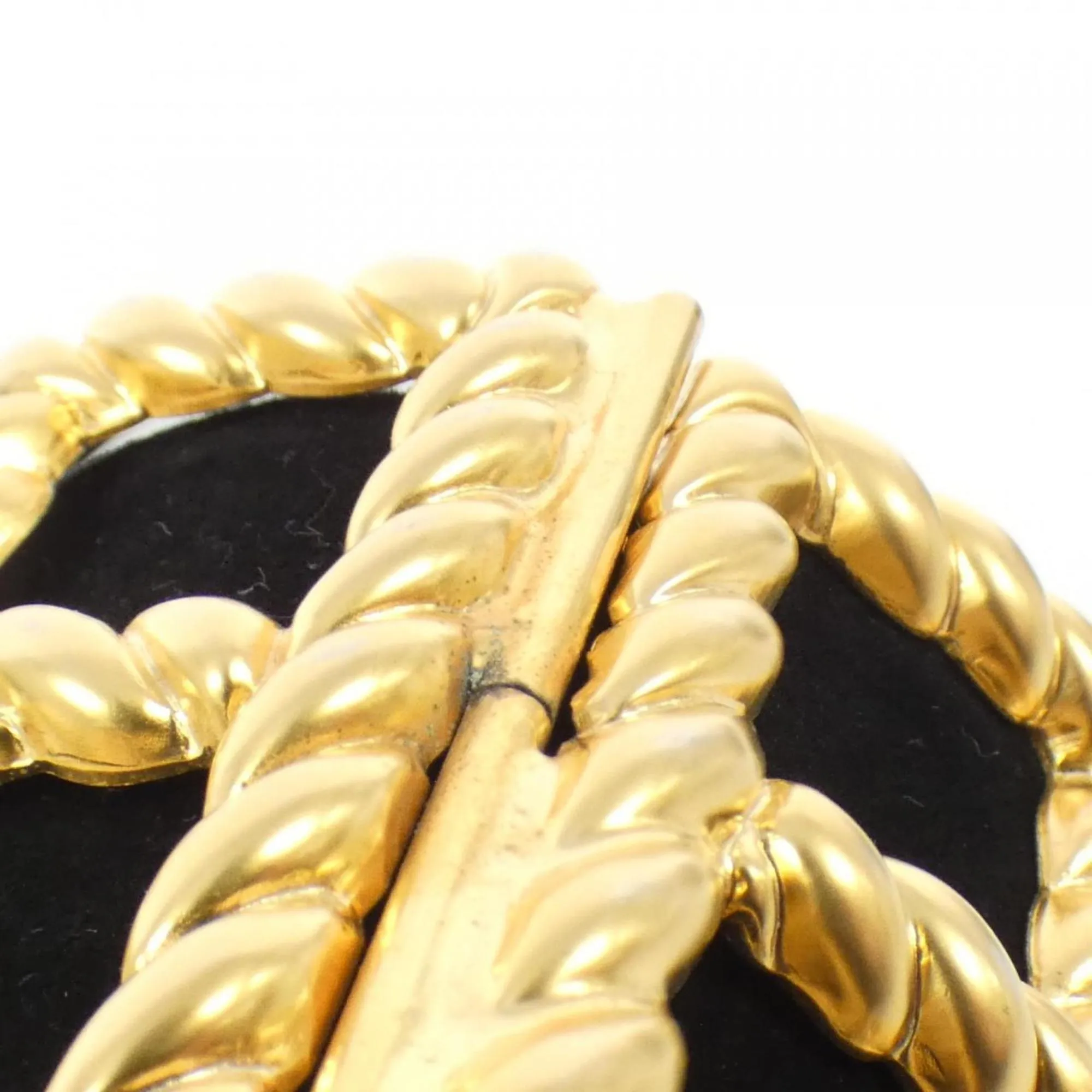 Salvatore Ferragamo gold Suede Shoulder Bag (Pre-Owned)