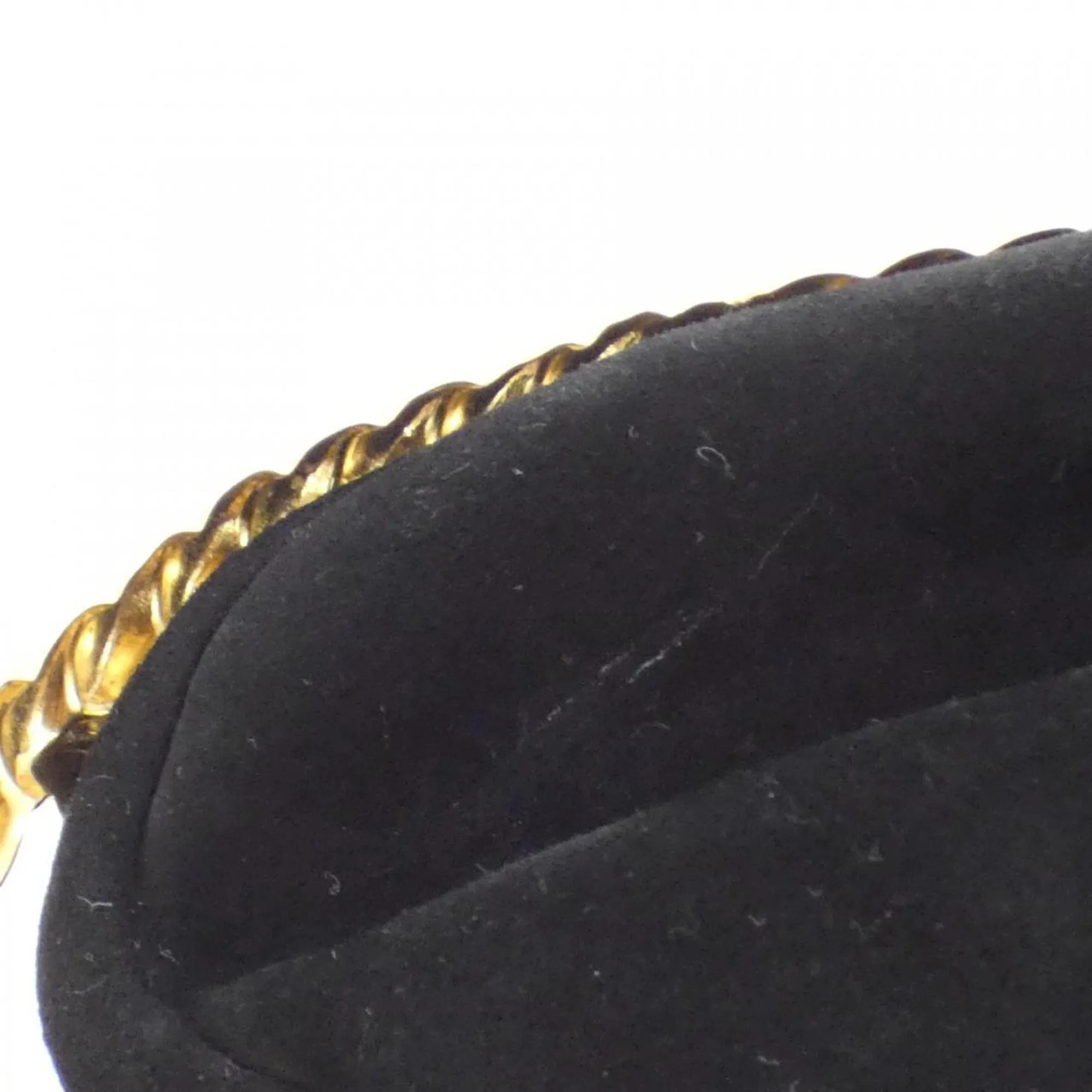 Salvatore Ferragamo gold Suede Shoulder Bag (Pre-Owned)