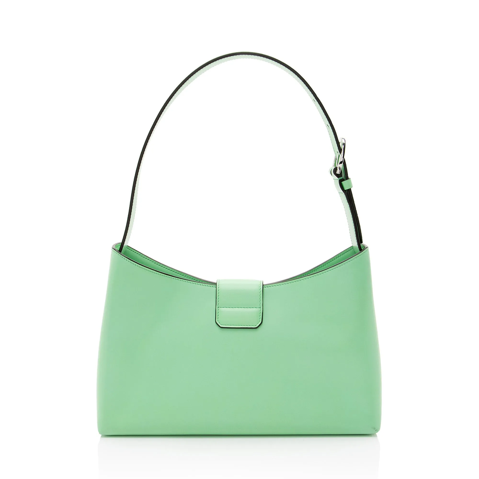 Salvatore Ferragamo Leather Gancio Trifolio Small Shoulder Bag