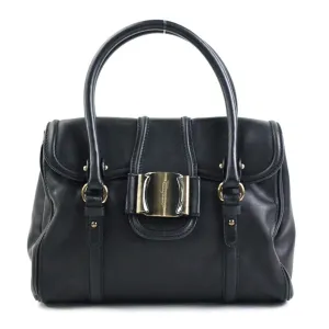 Salvatore Ferragamo  Leather Handbag (Pre-Owned)