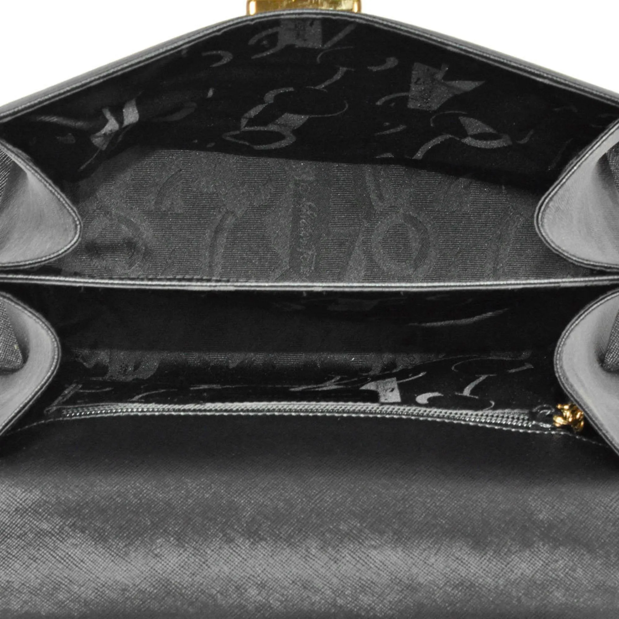 Salvatore Ferragamo Leather Handbag Shoulder Bag (Pre-Owned)