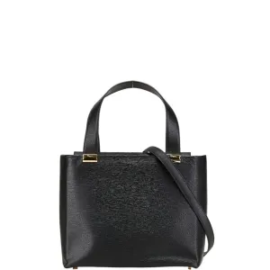 Salvatore Ferragamo Leather Handbag Shoulder Bag (Pre-Owned)