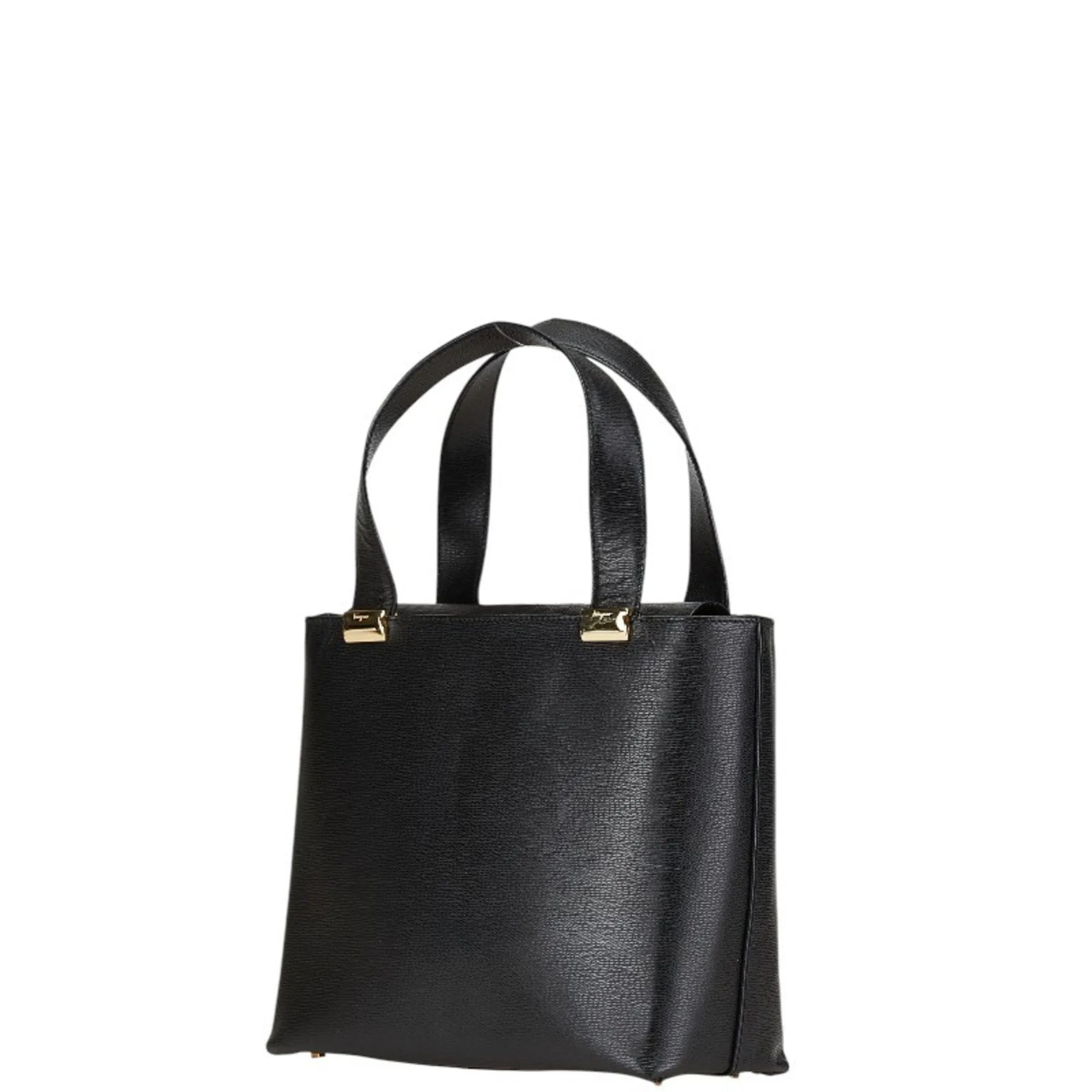 Salvatore Ferragamo Leather Handbag Shoulder Bag (Pre-Owned)