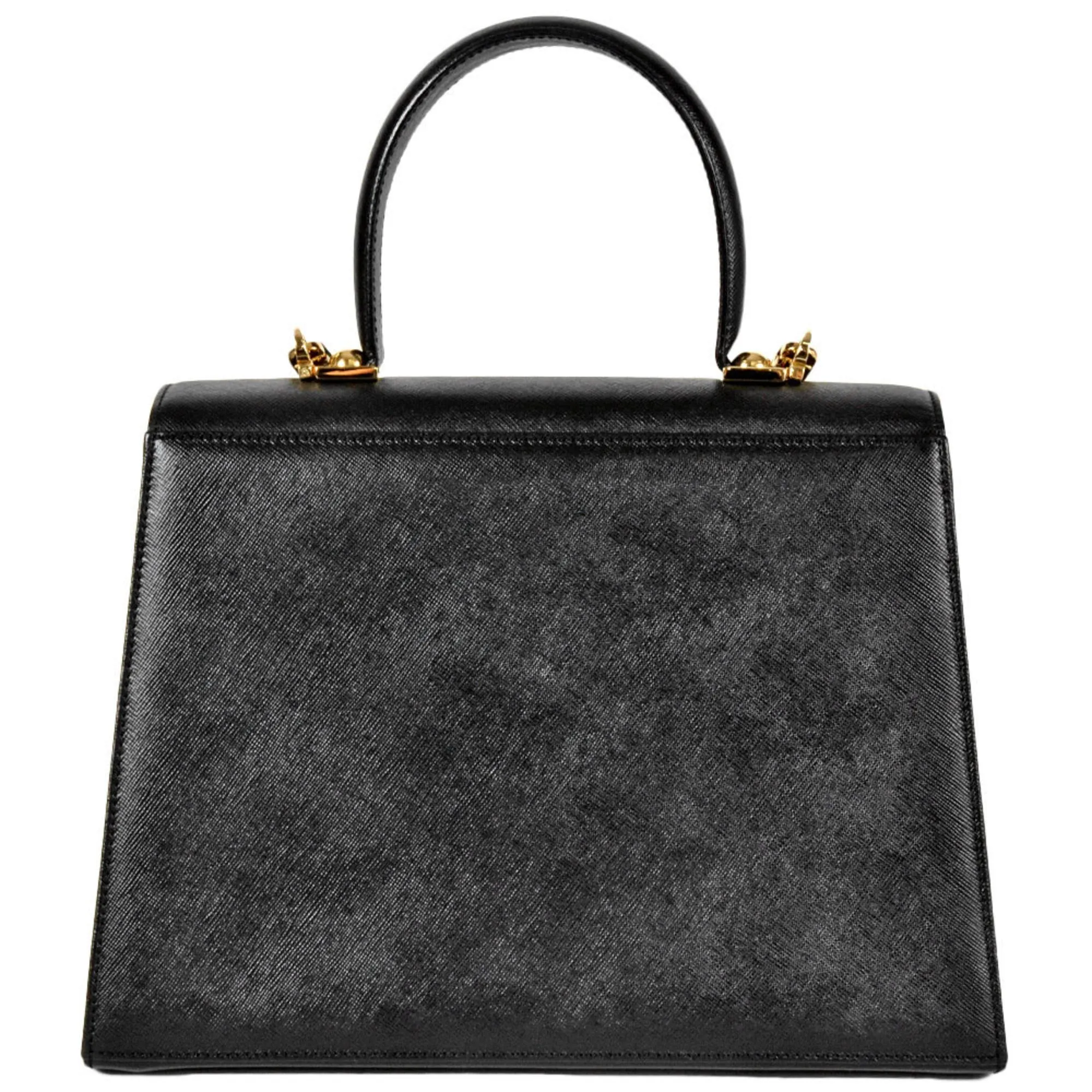 Salvatore Ferragamo Leather Handbag Shoulder Bag (Pre-Owned)