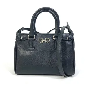 Salvatore Ferragamo Leather Shoulder Bag (Pre-Owned)