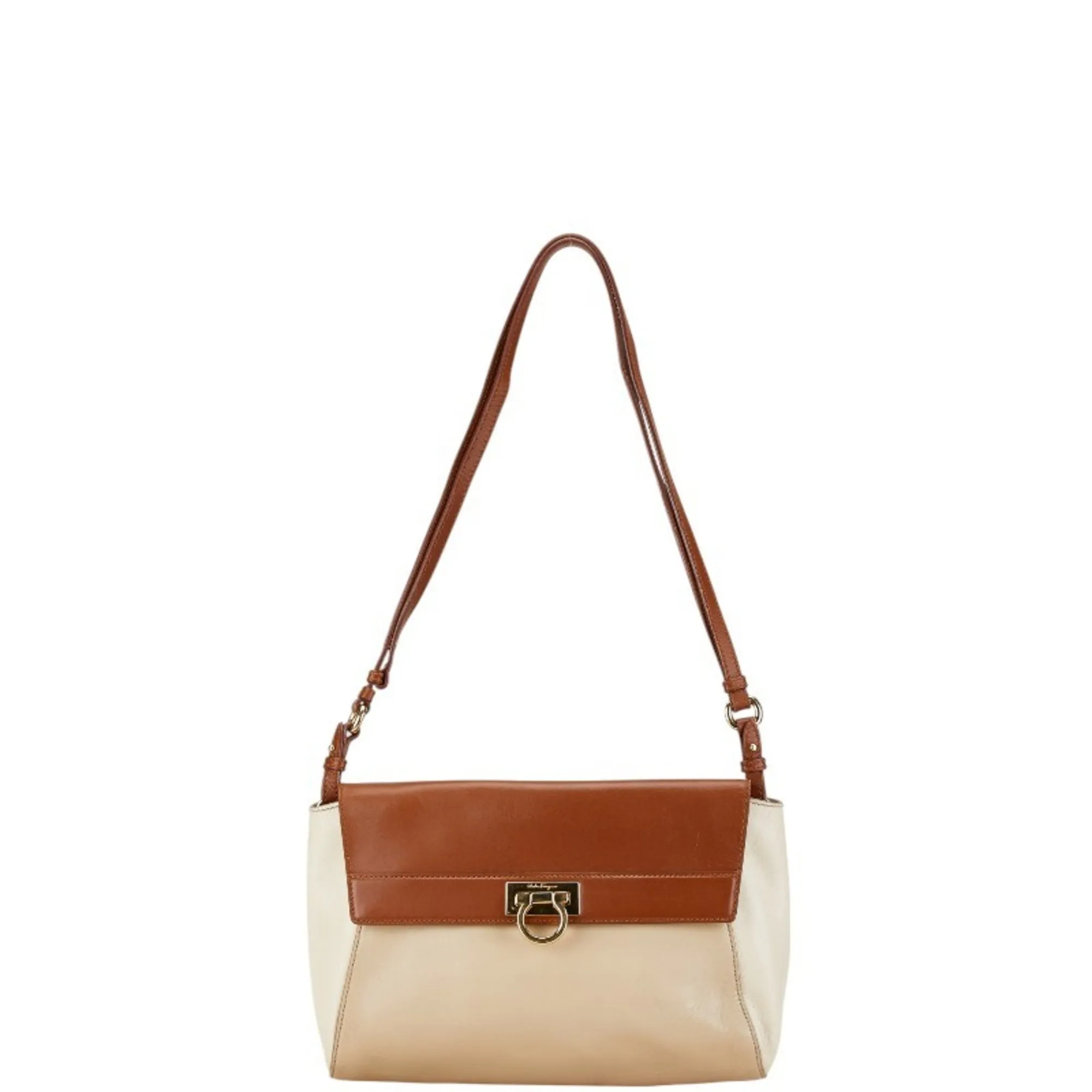 Salvatore Ferragamo   Leather Shoulder Bag (Pre-Owned)