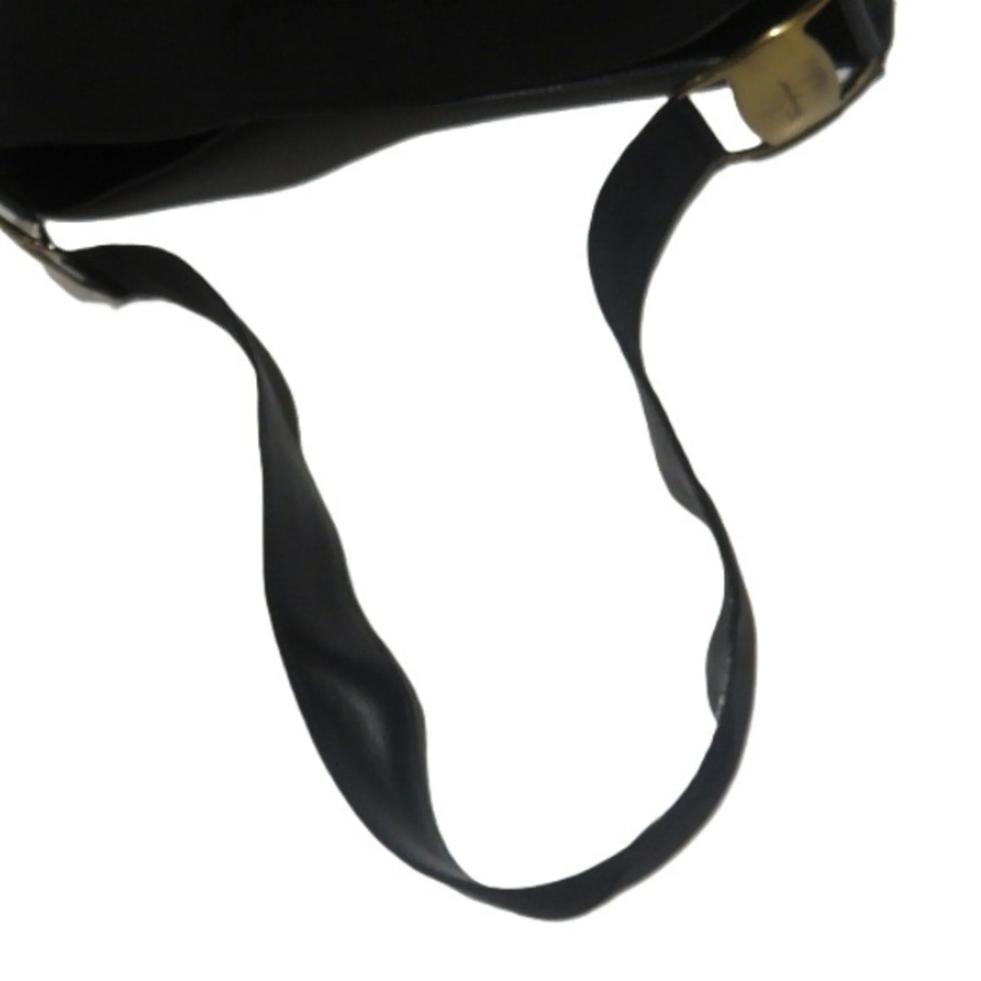 Salvatore Ferragamo Nylon Leather Shoulder Bag Tote Bag (Pre-Owned)