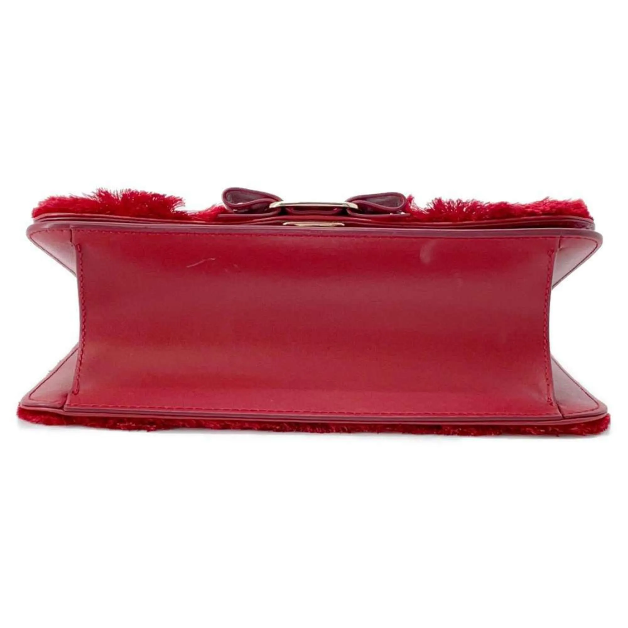 Salvatore Ferragamo Vara Leather Shoulder Bag (Pre-Owned)