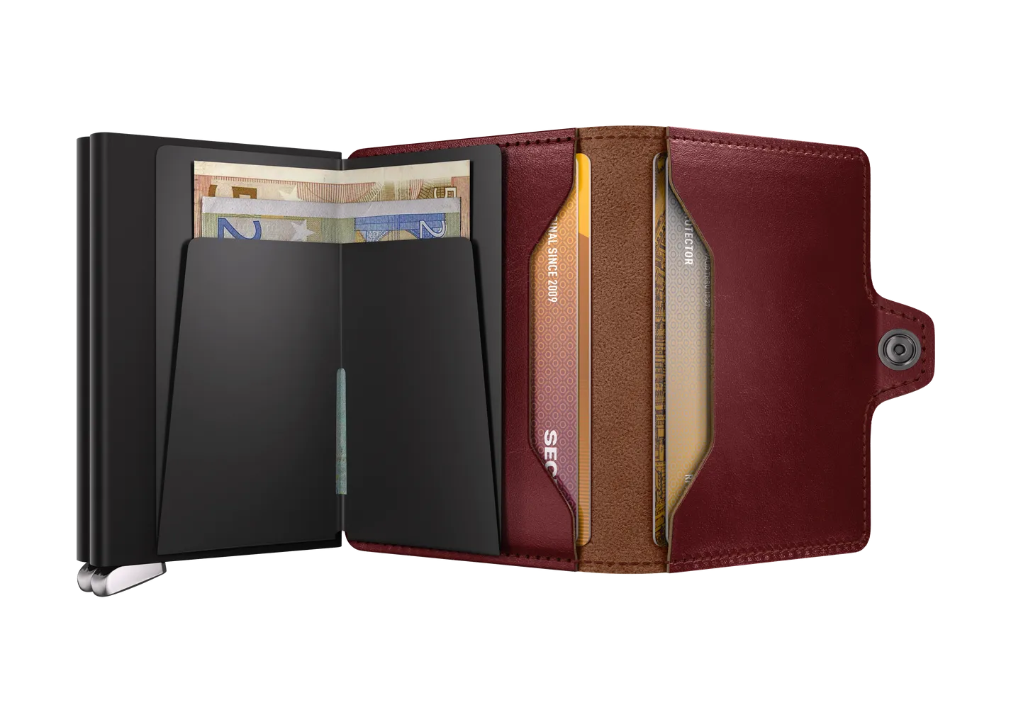 SECRID - Premium Twinwallet Basco Brown