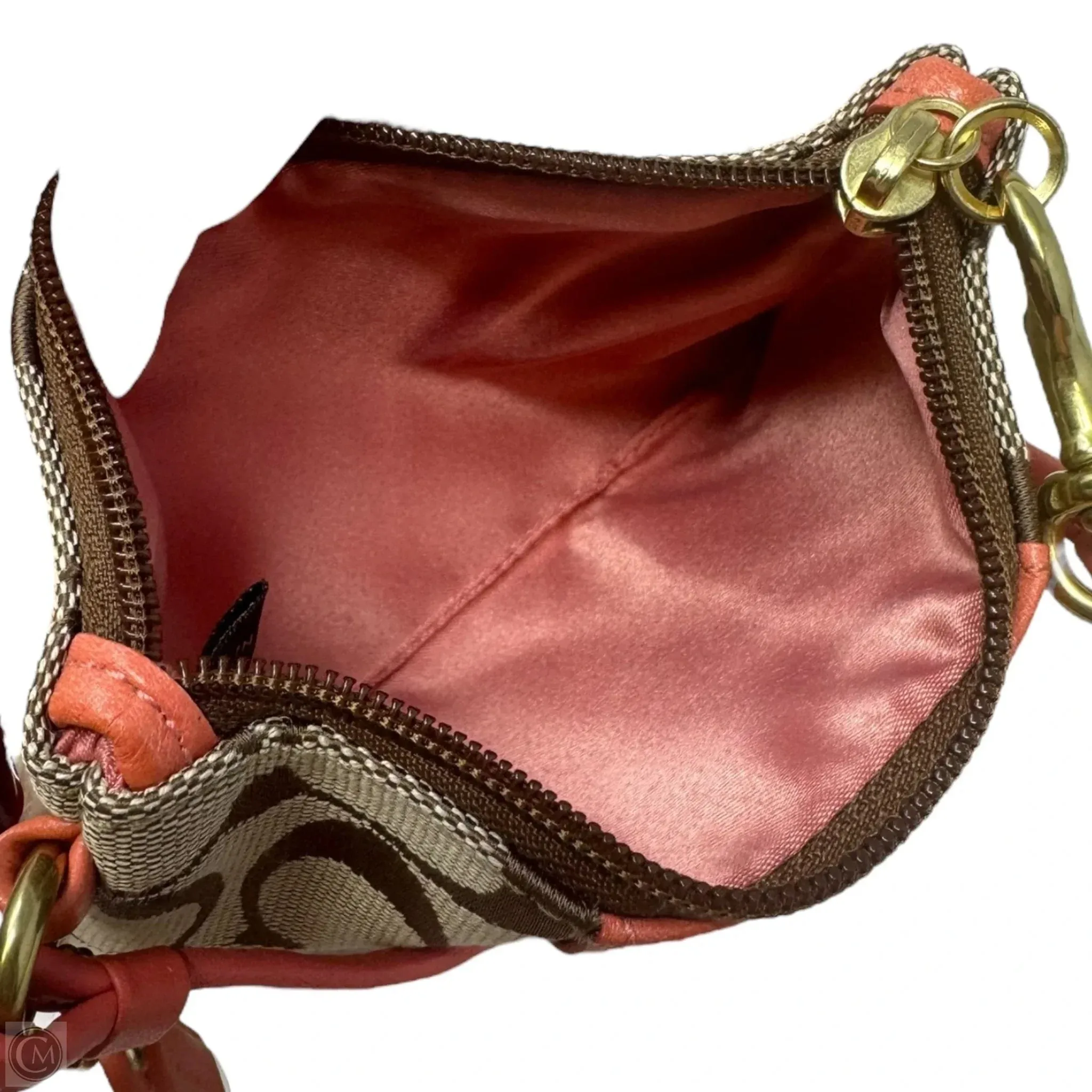 Signature Wristlet Designer By Coach, Size: Small