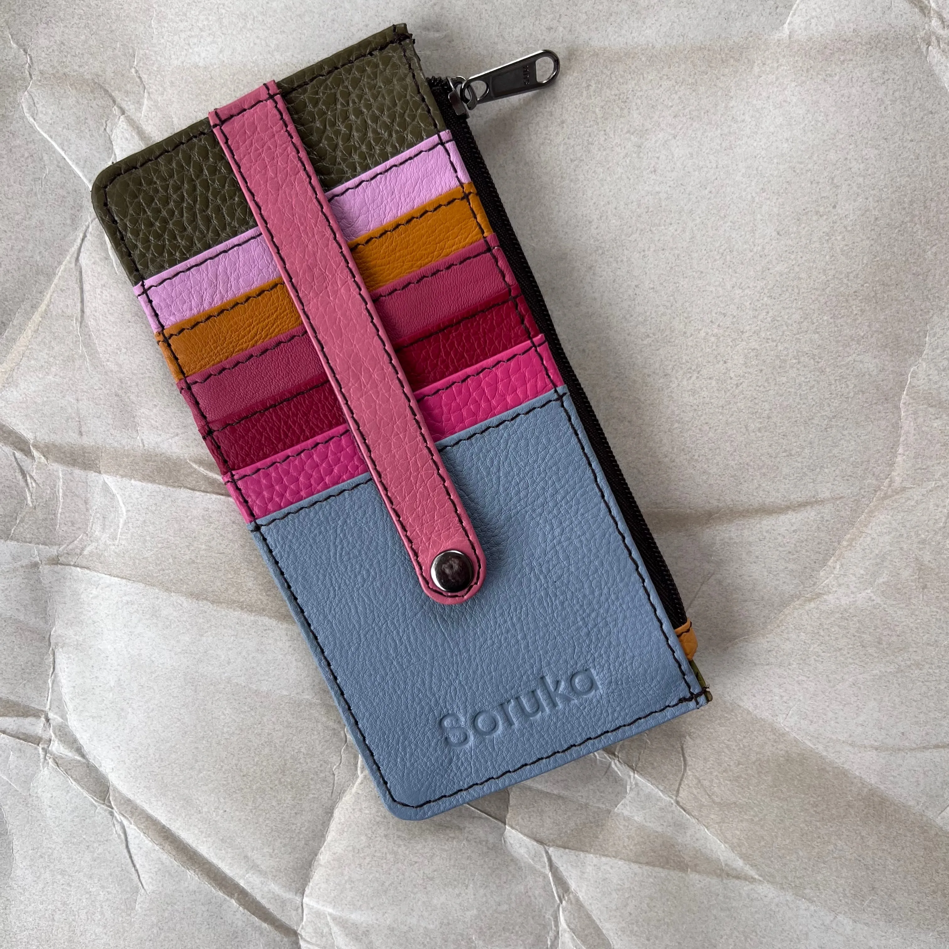 Soruka - Cassie Card Holder, Periwinkle
