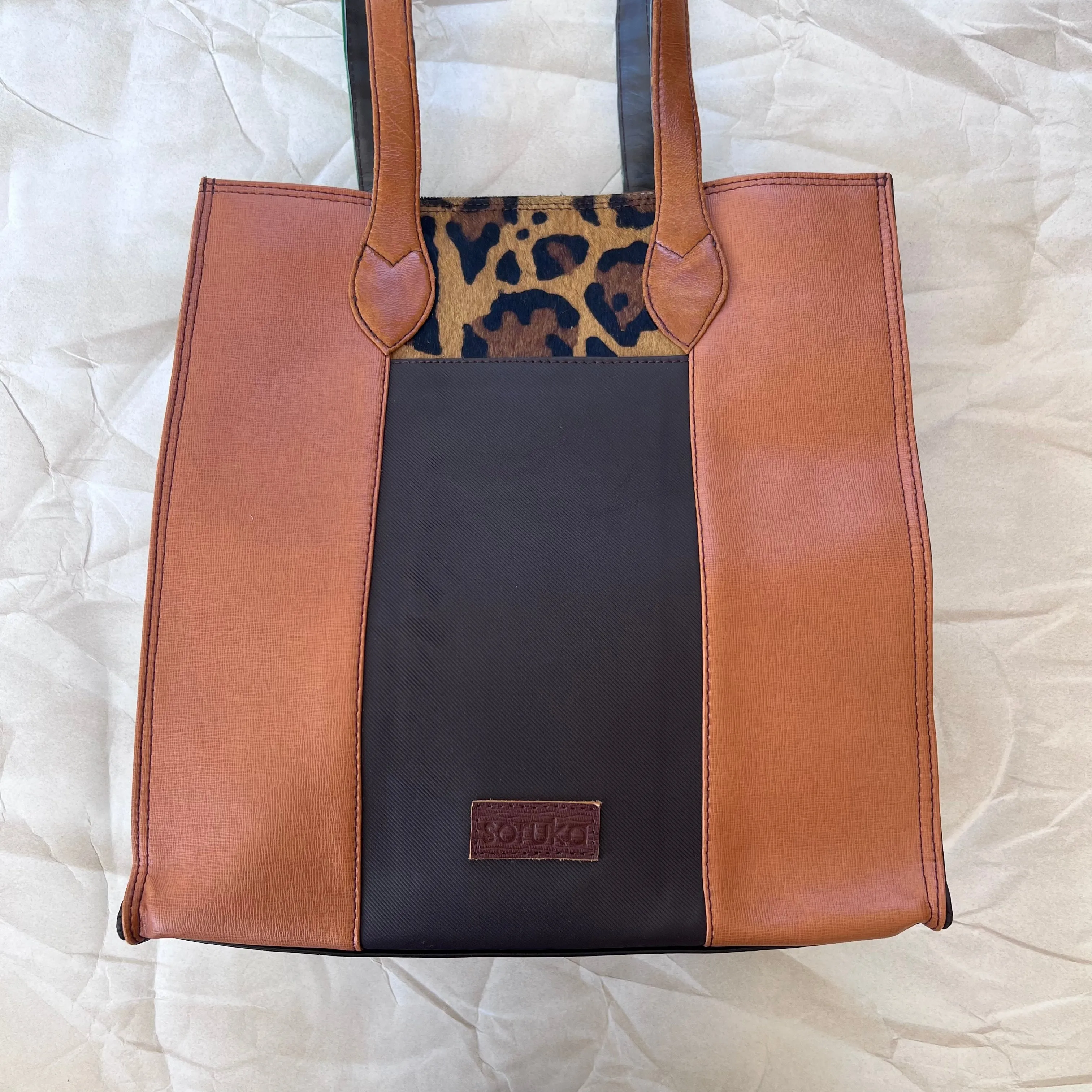 Soruka - Giselle Tote, Camel & Sage