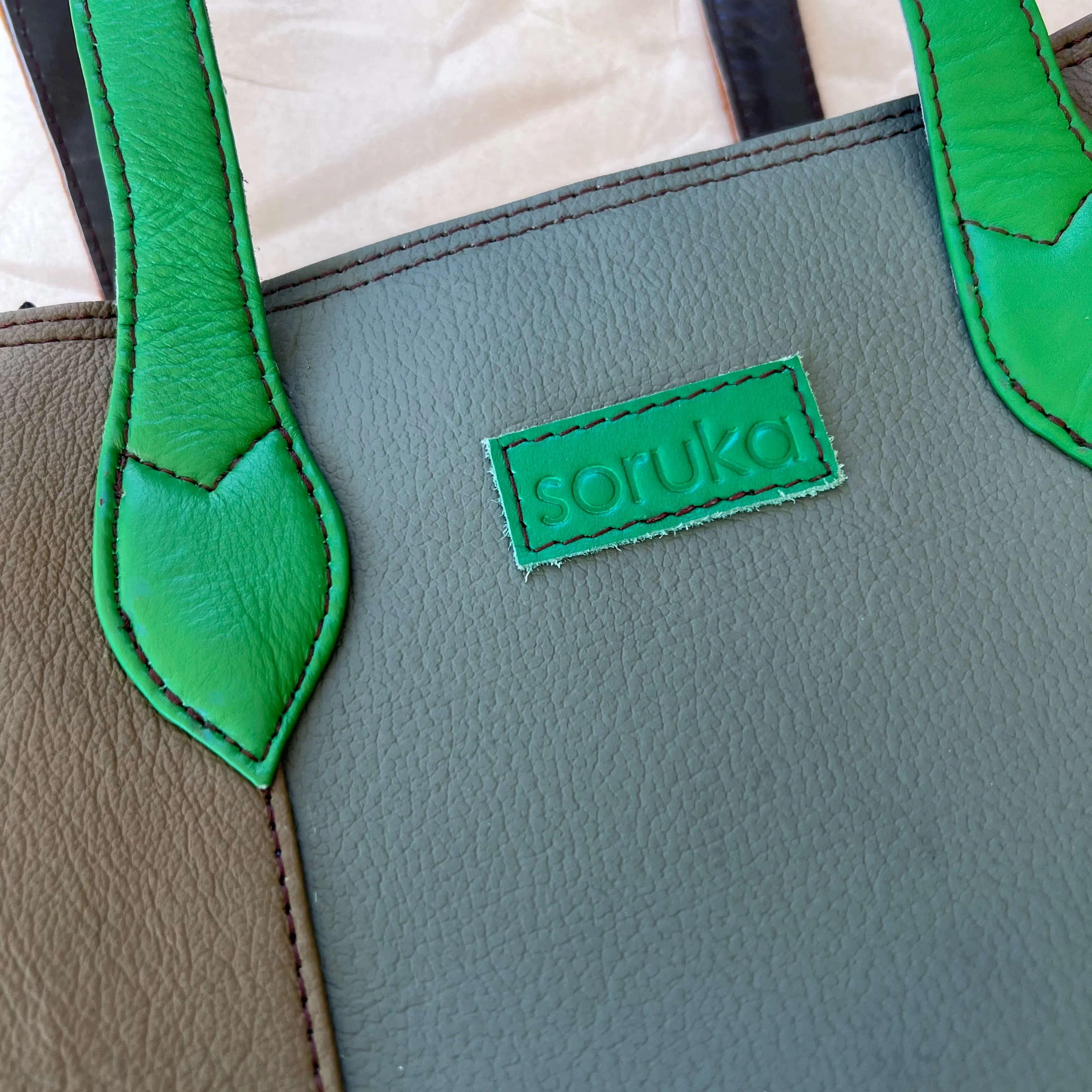 Soruka - Giselle Tote, Camel & Sage