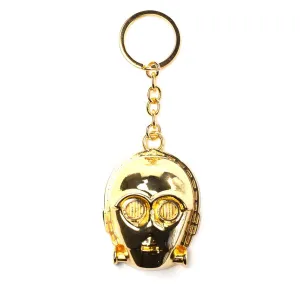 Star Wars C-3PO 3D Metal Key Chain