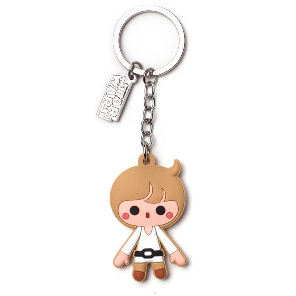 Star Wars Luke Skywalker Rubber Key Chain