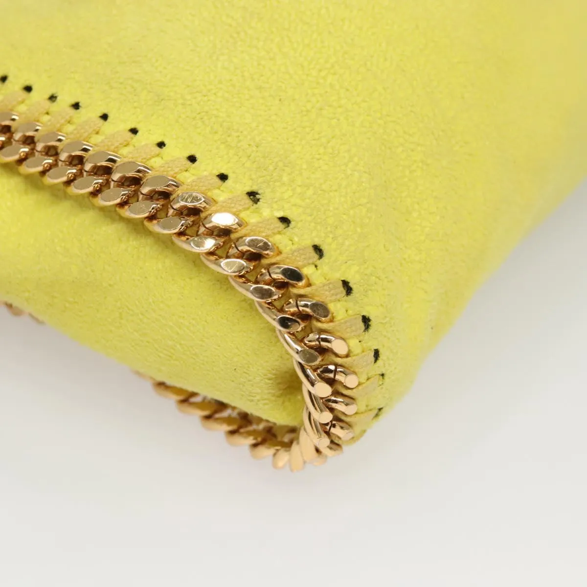 Stella Mccartney Falabella Mini Suede Shoulder Bag (Pre-Owned)